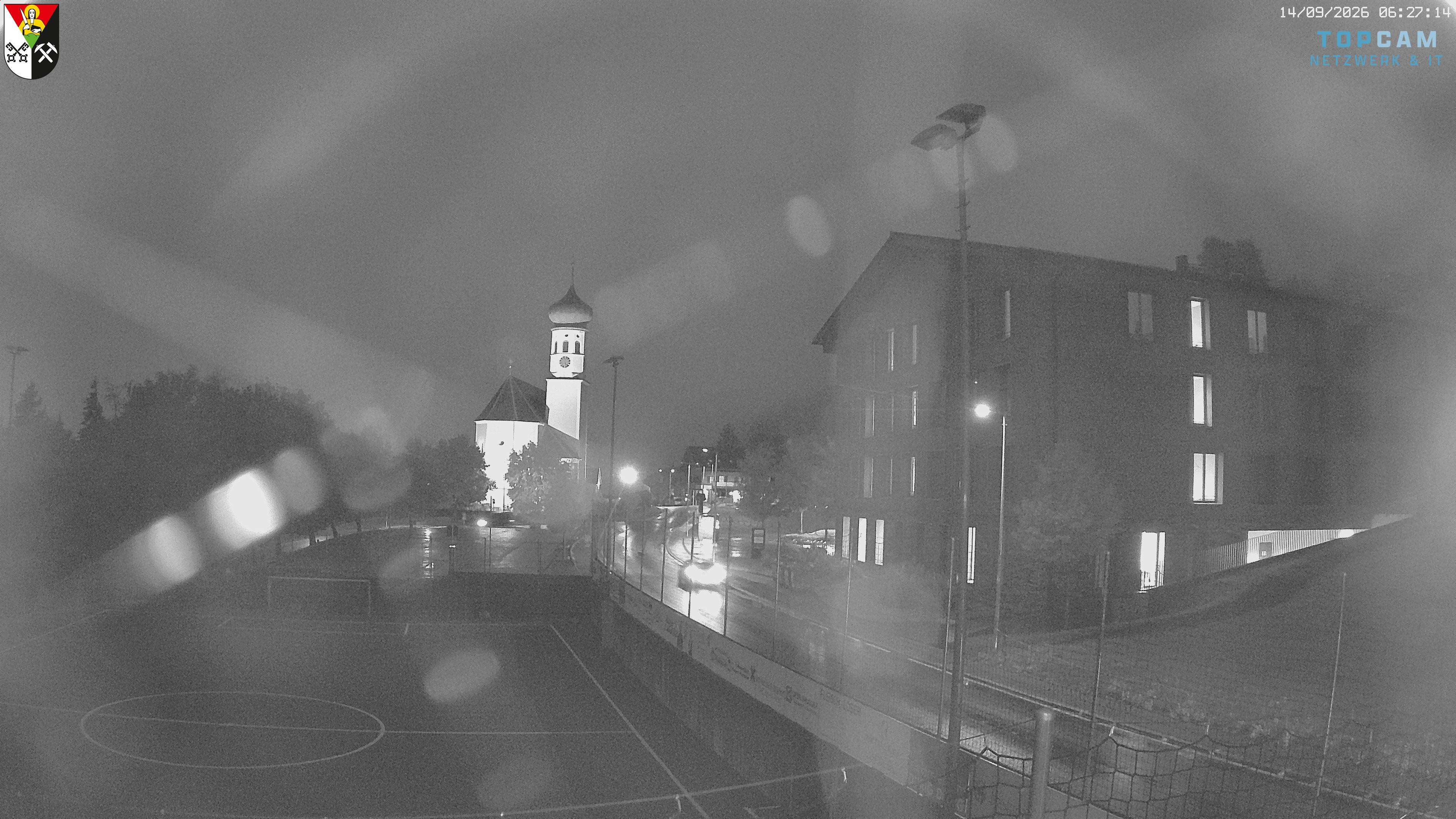 Archived image Webcam Bartholomäberg: St. Bartholomäus