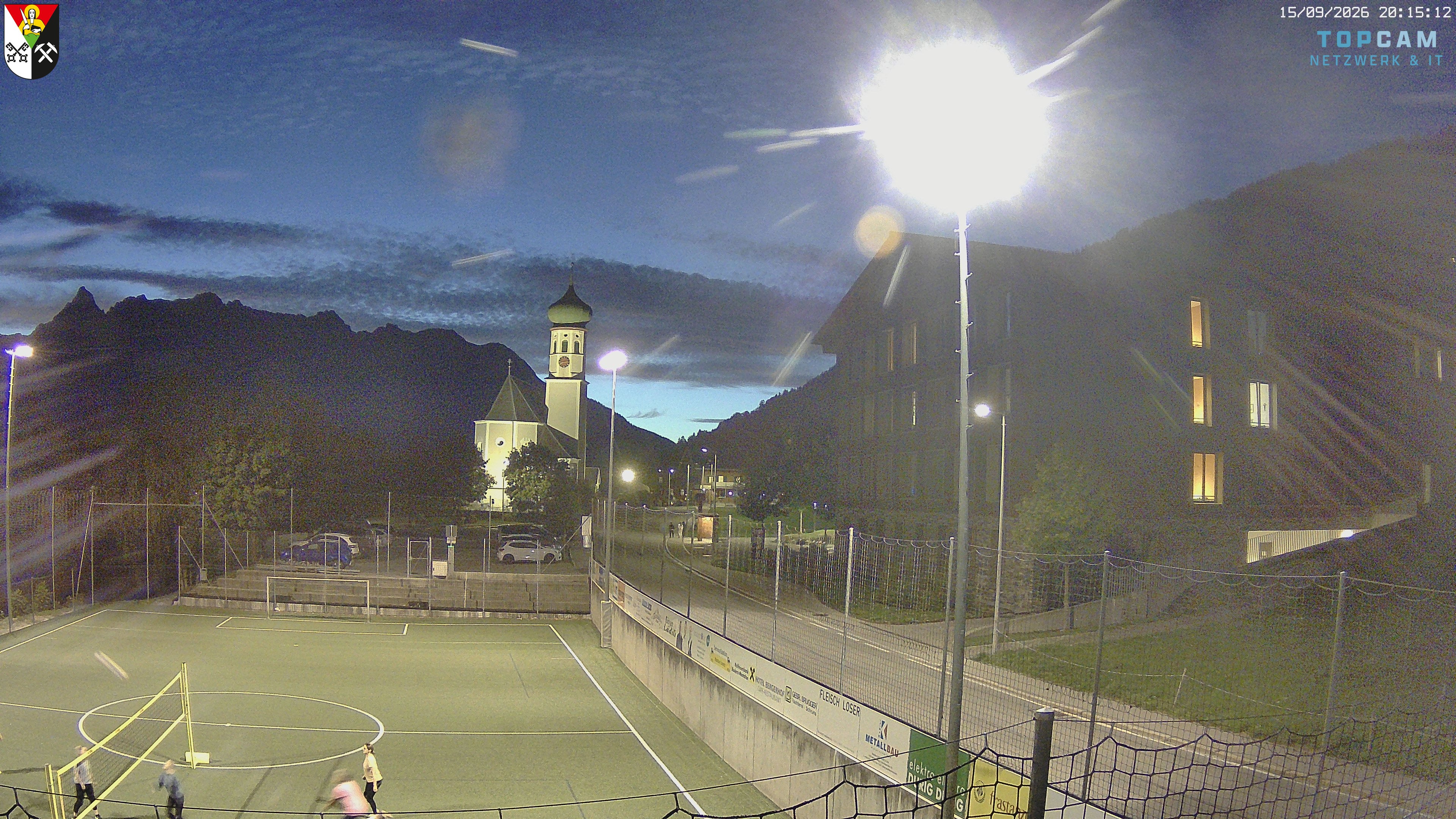 Archiv Foto Webcam Bartholomäberg - Kirche St. Bartholomäus