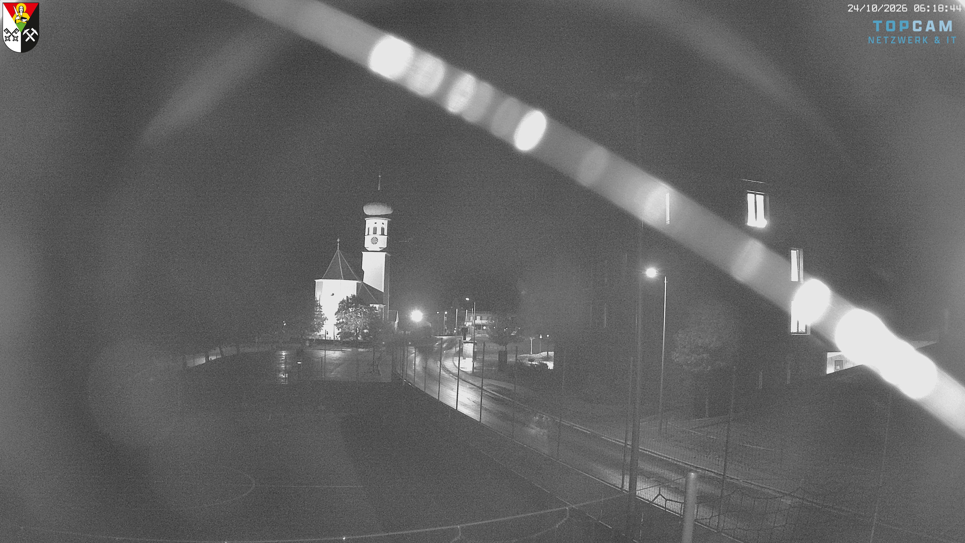 Archived image Webcam Bartholomäberg: St. Bartholomäus