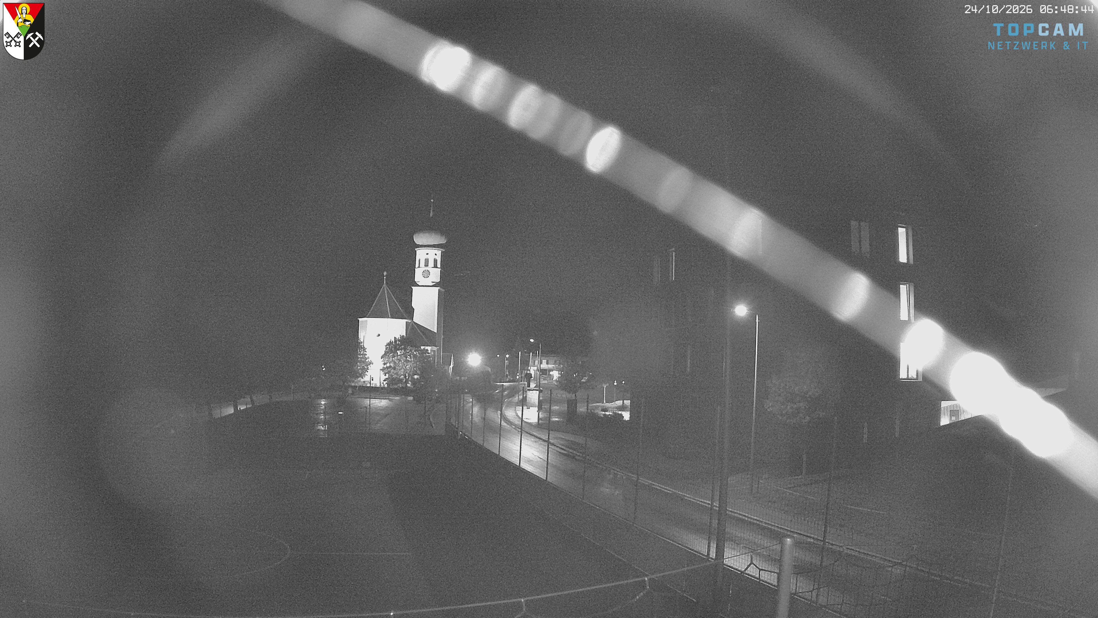 Archived image Webcam Bartholomäberg: St. Bartholomäus