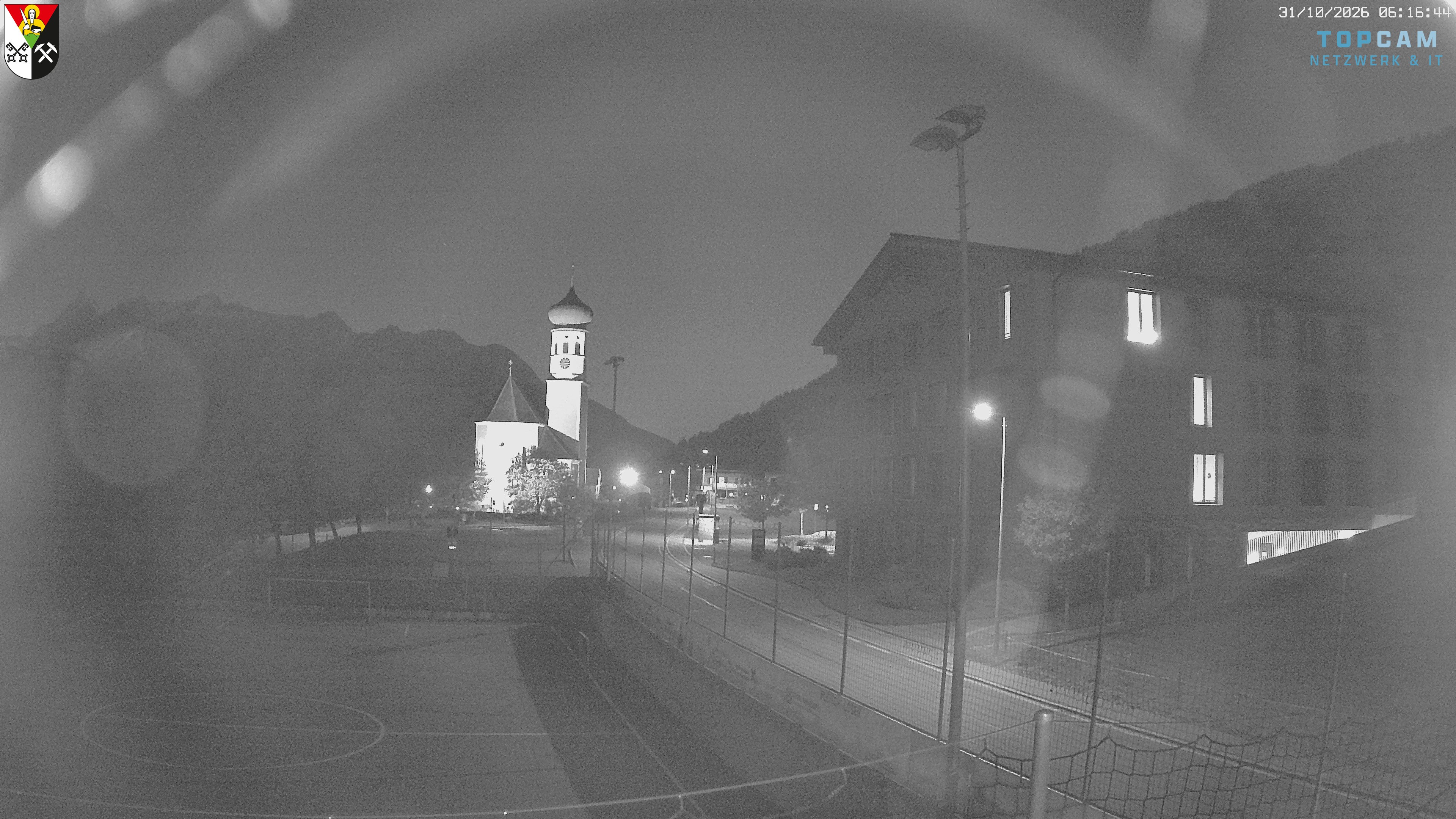 Archiv Foto Webcam Bartholomäberg - Kirche St. Bartholomäus