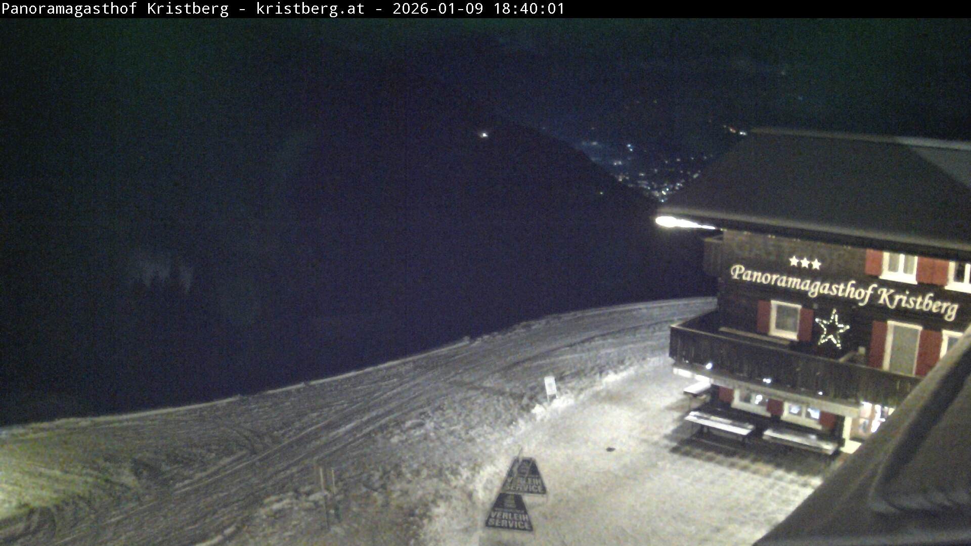 Archiv Foto Webcam Silbertal: Panoramagasthof Kristberg