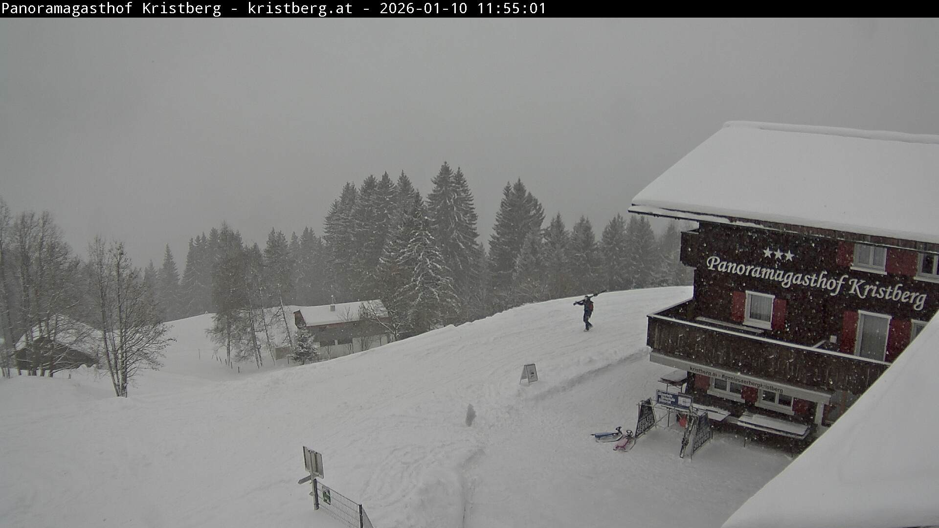 Archived image Webcam Restaurant Kristberg