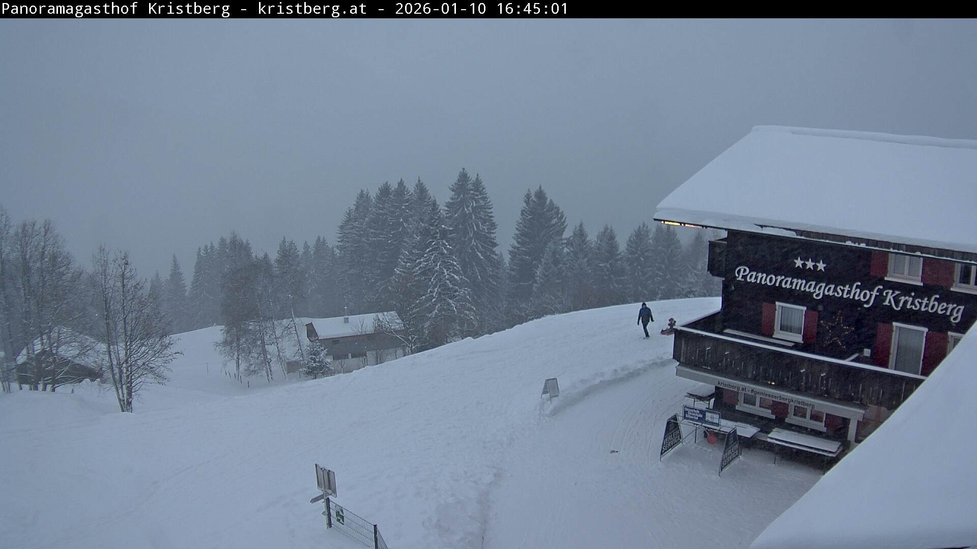 Archived image Webcam Restaurant Kristberg