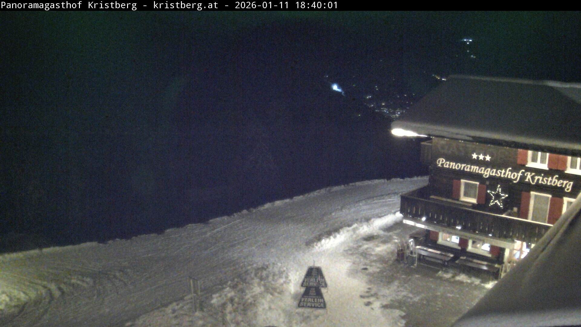 Archiv Foto Webcam Silbertal: Panoramagasthof Kristberg