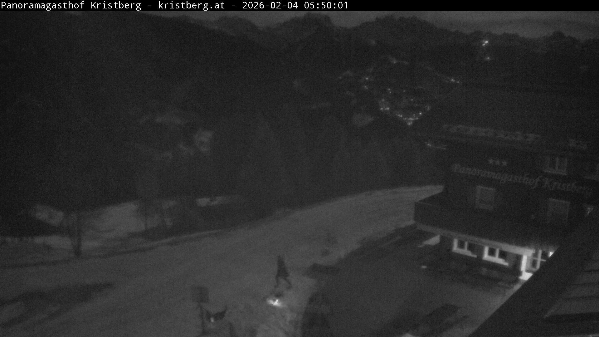 Archiv Foto Webcam Silbertal: Panoramagasthof Kristberg