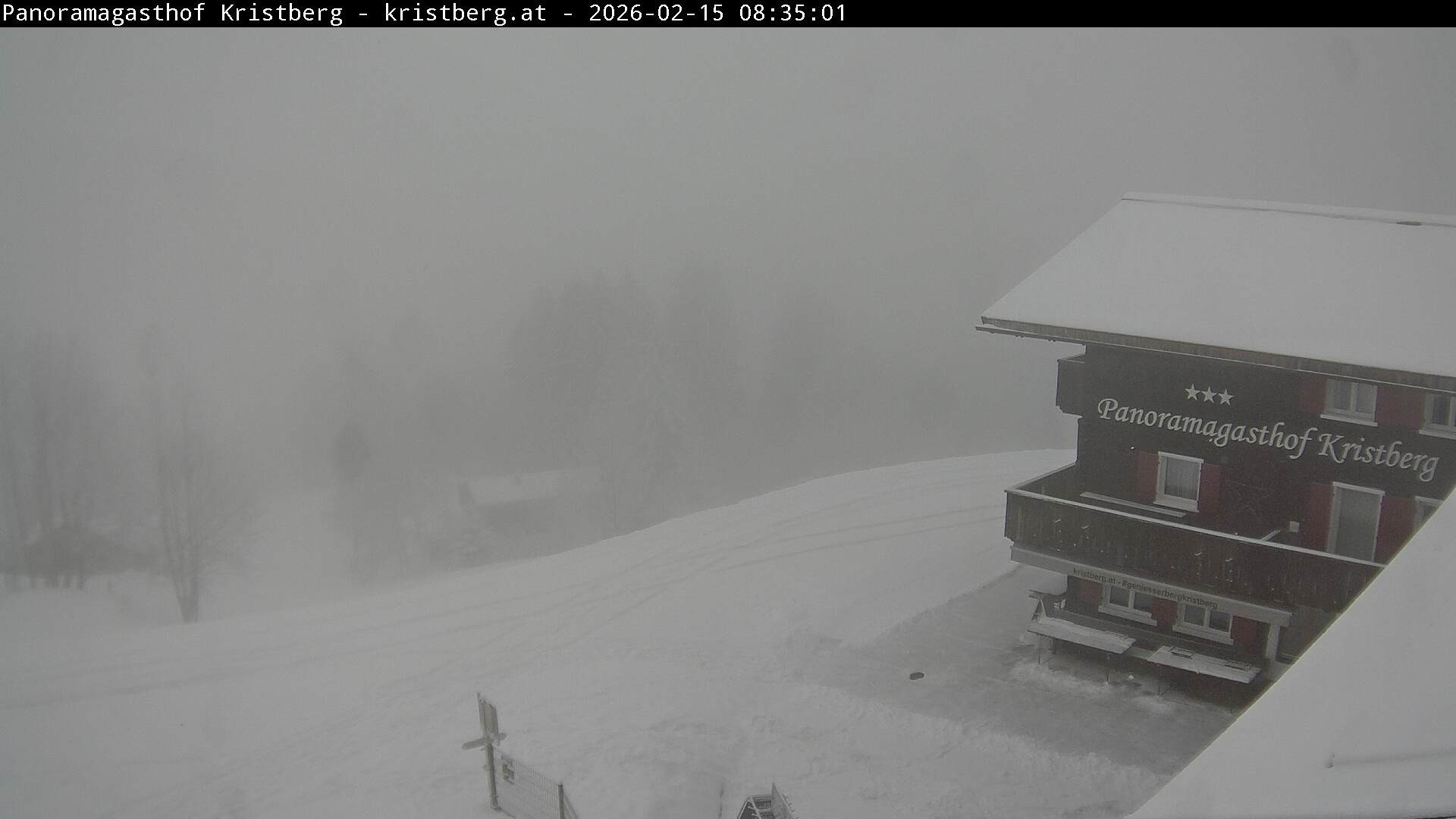 Archiv Foto Webcam Silbertal: Panoramagasthof Kristberg