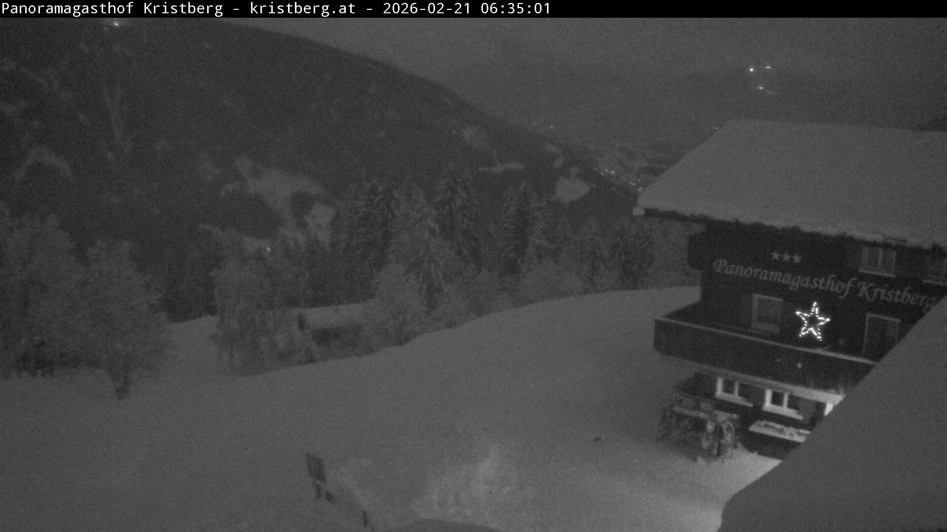 Archiv Foto Webcam Silbertal: Panoramagasthof Kristberg