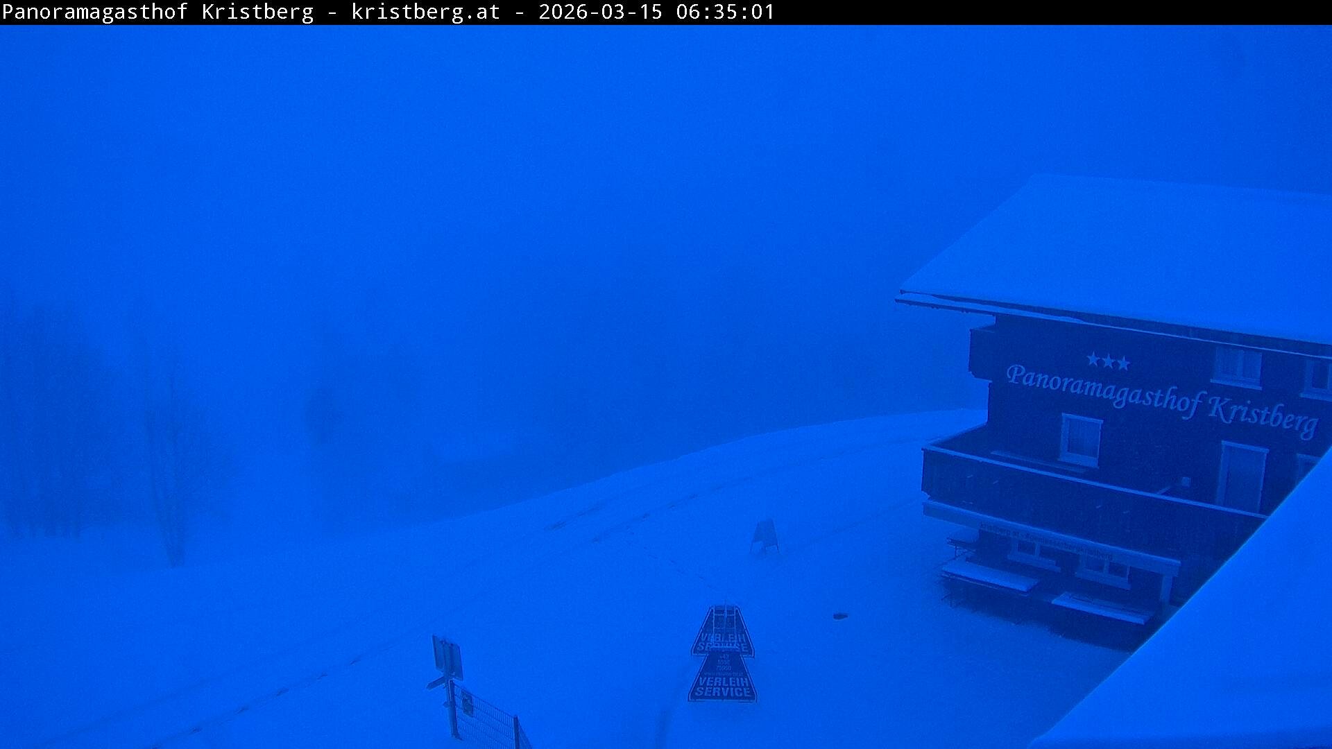 Archiv Foto Webcam Silbertal: Panoramagasthof Kristberg