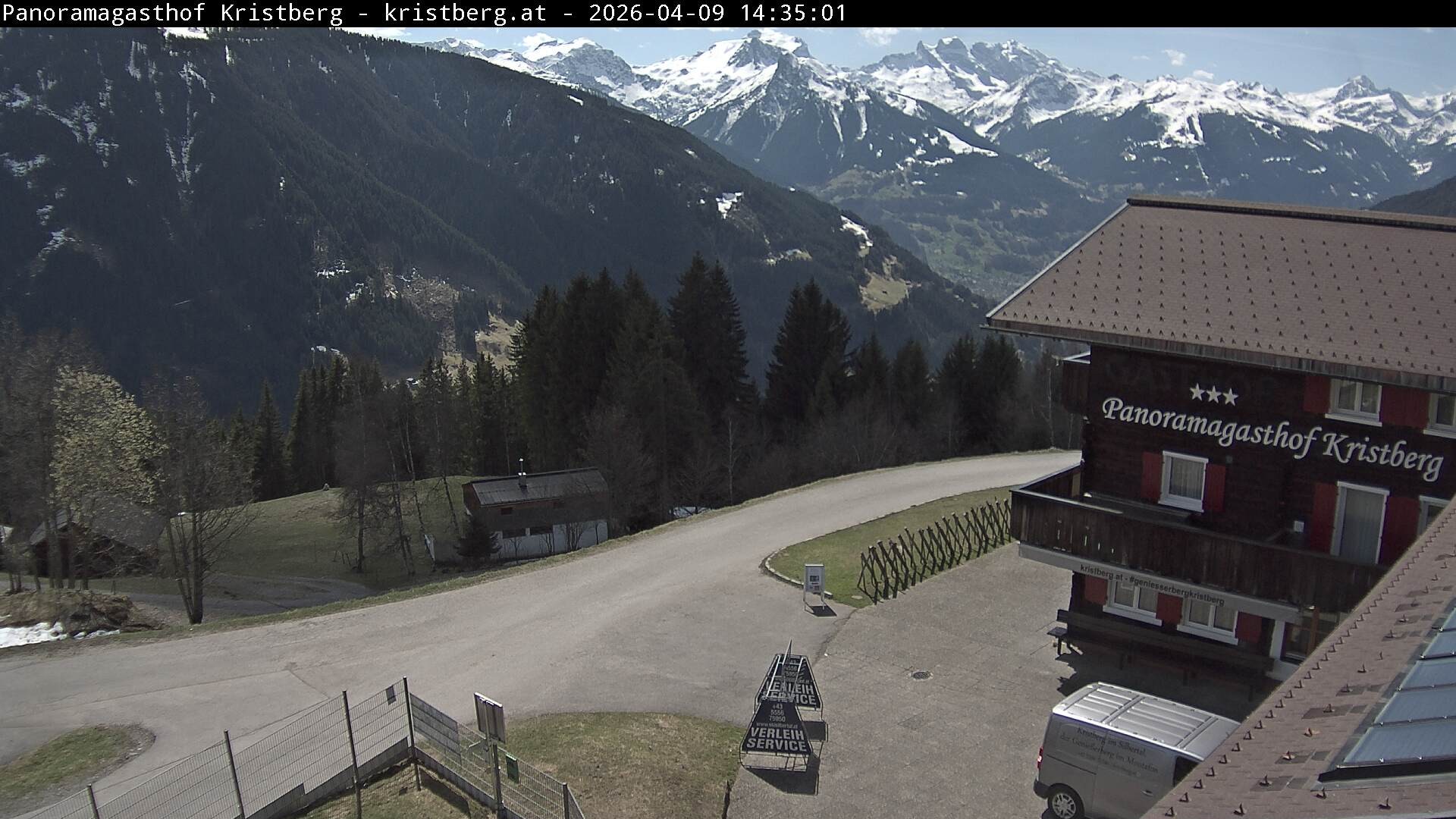 Archived image Webcam Restaurant Kristberg