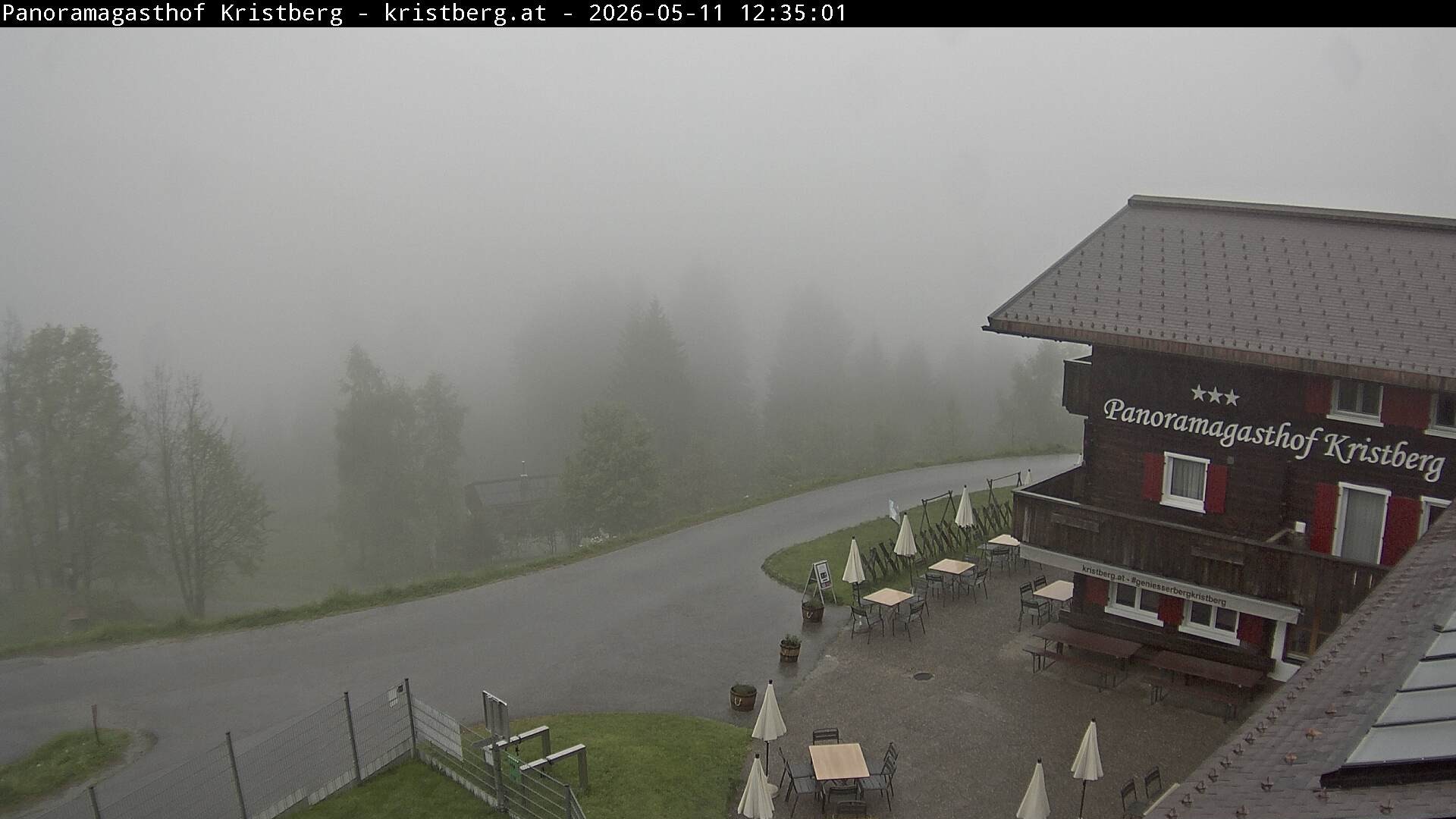 Archiv Foto Webcam Silbertal: Panoramagasthof Kristberg