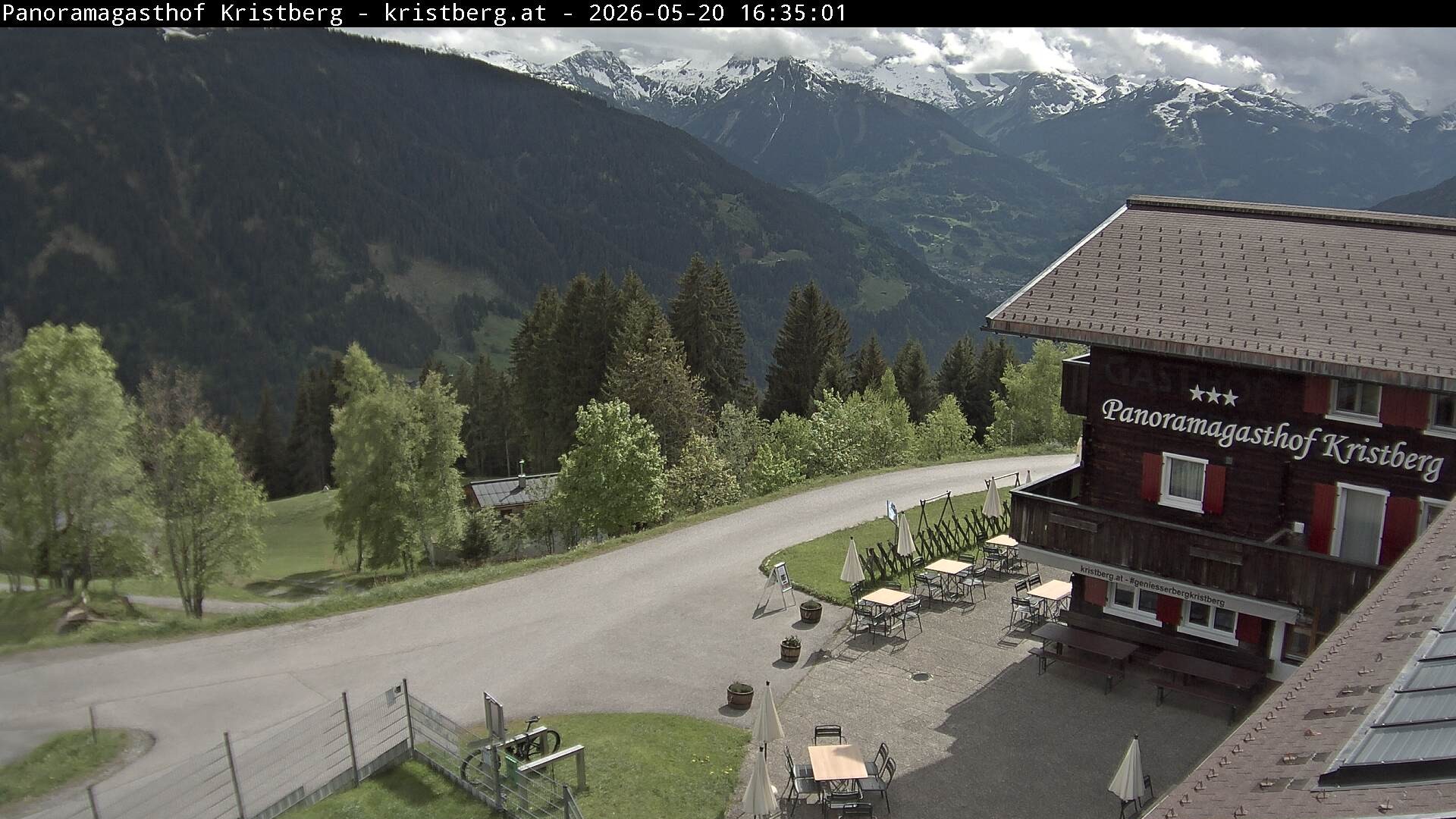 Archiv Foto Webcam Silbertal: Panoramagasthof Kristberg