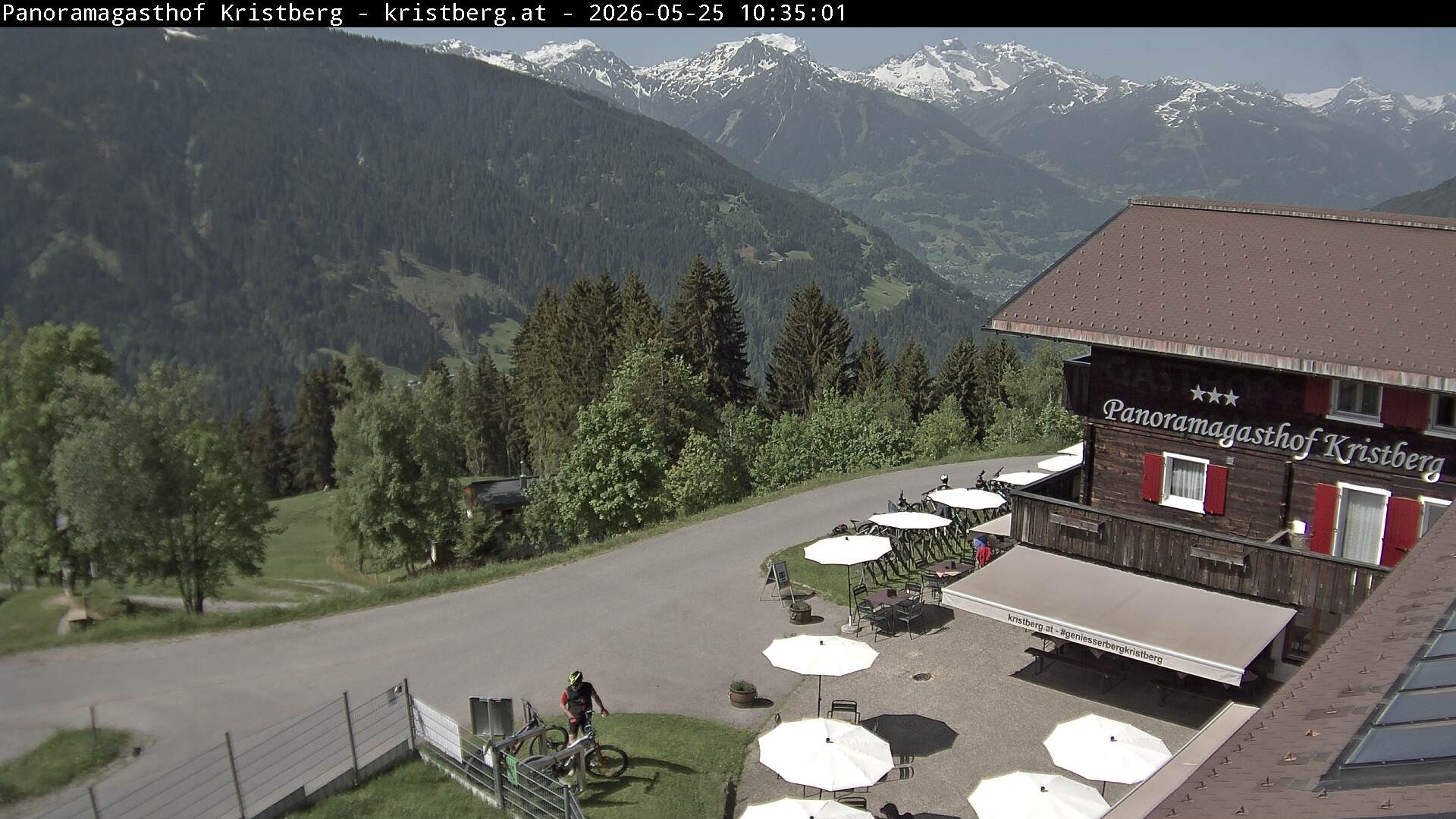 Archived image Webcam Restaurant Kristberg