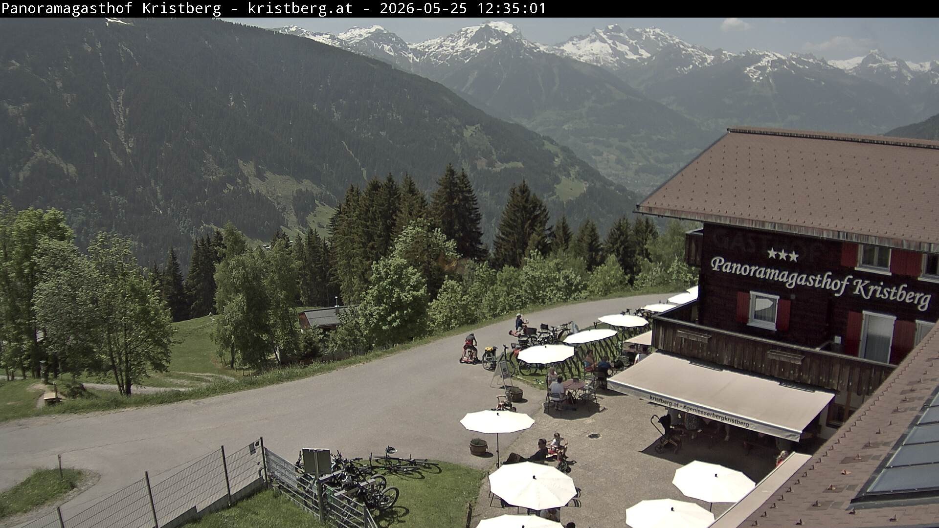 Archived image Webcam Restaurant Kristberg