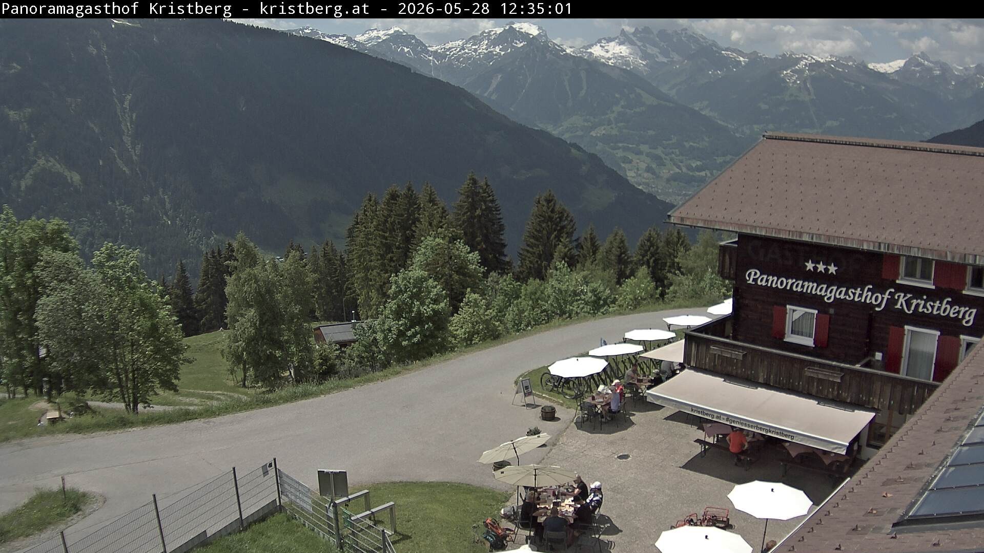 Archived image Webcam Restaurant Kristberg