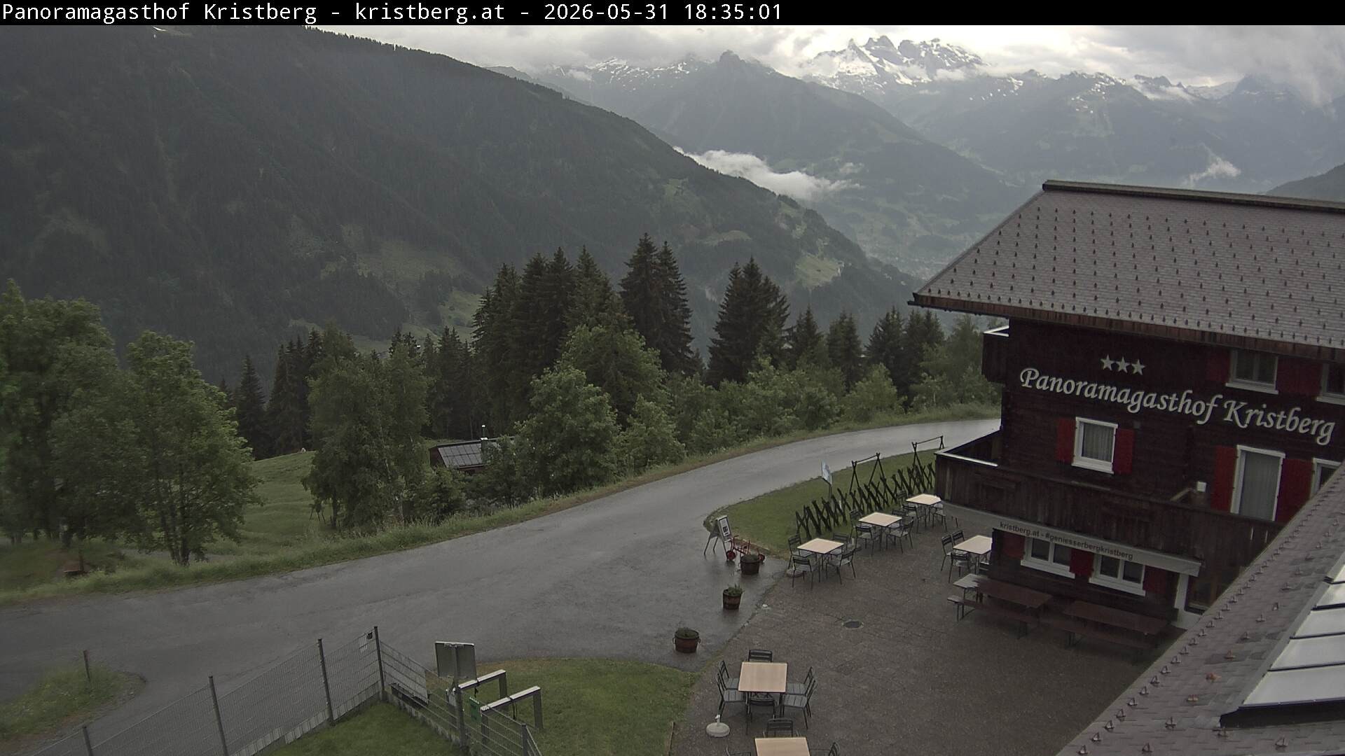 Archiv Foto Webcam Silbertal: Panoramagasthof Kristberg