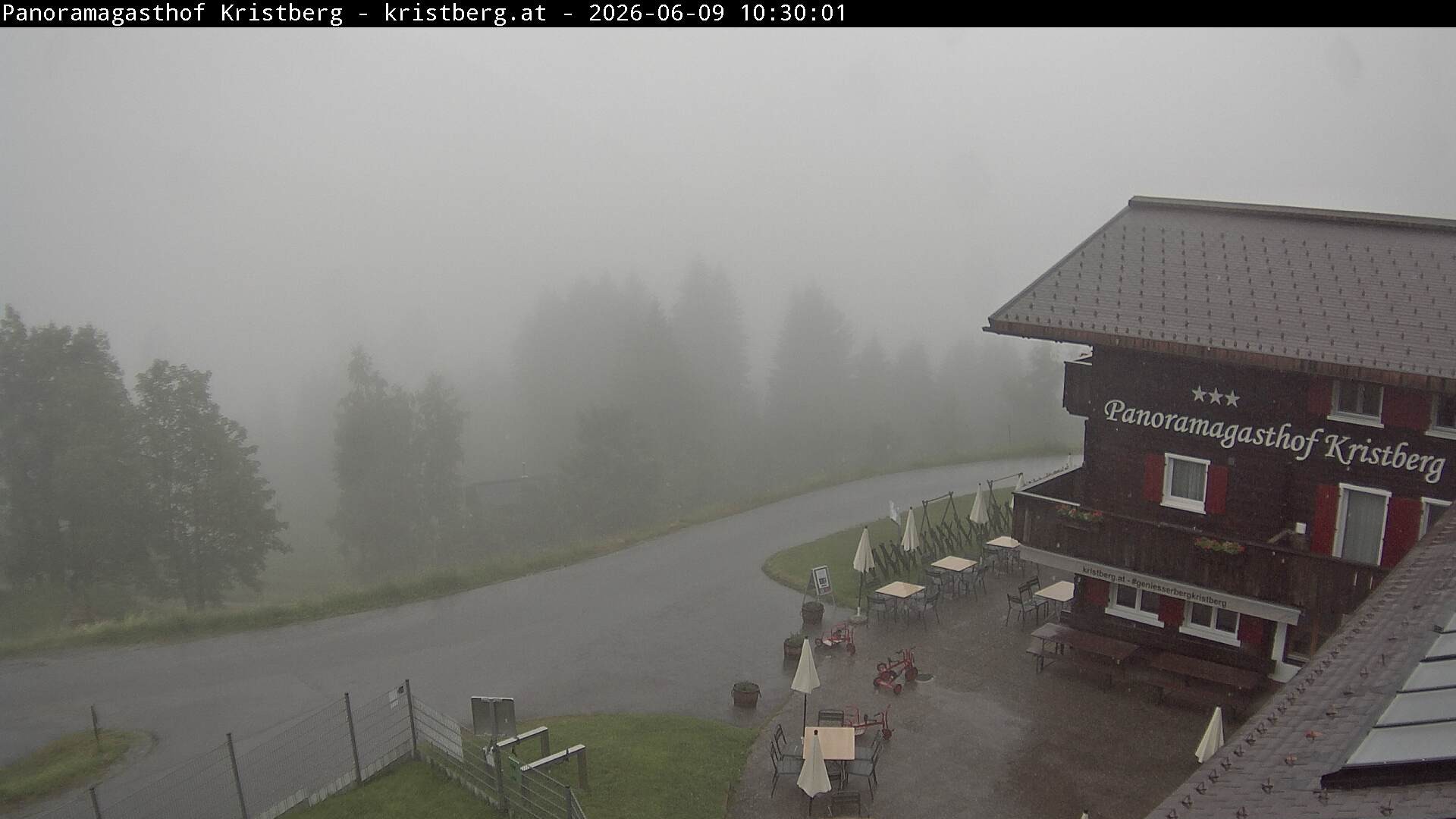 Archiv Foto Webcam Silbertal: Panoramagasthof Kristberg