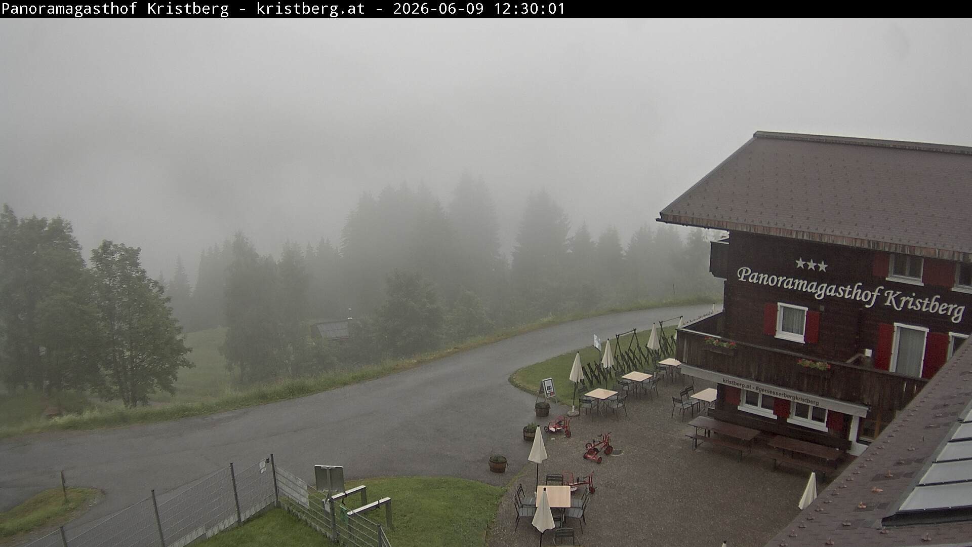Archiv Foto Webcam Silbertal: Panoramagasthof Kristberg