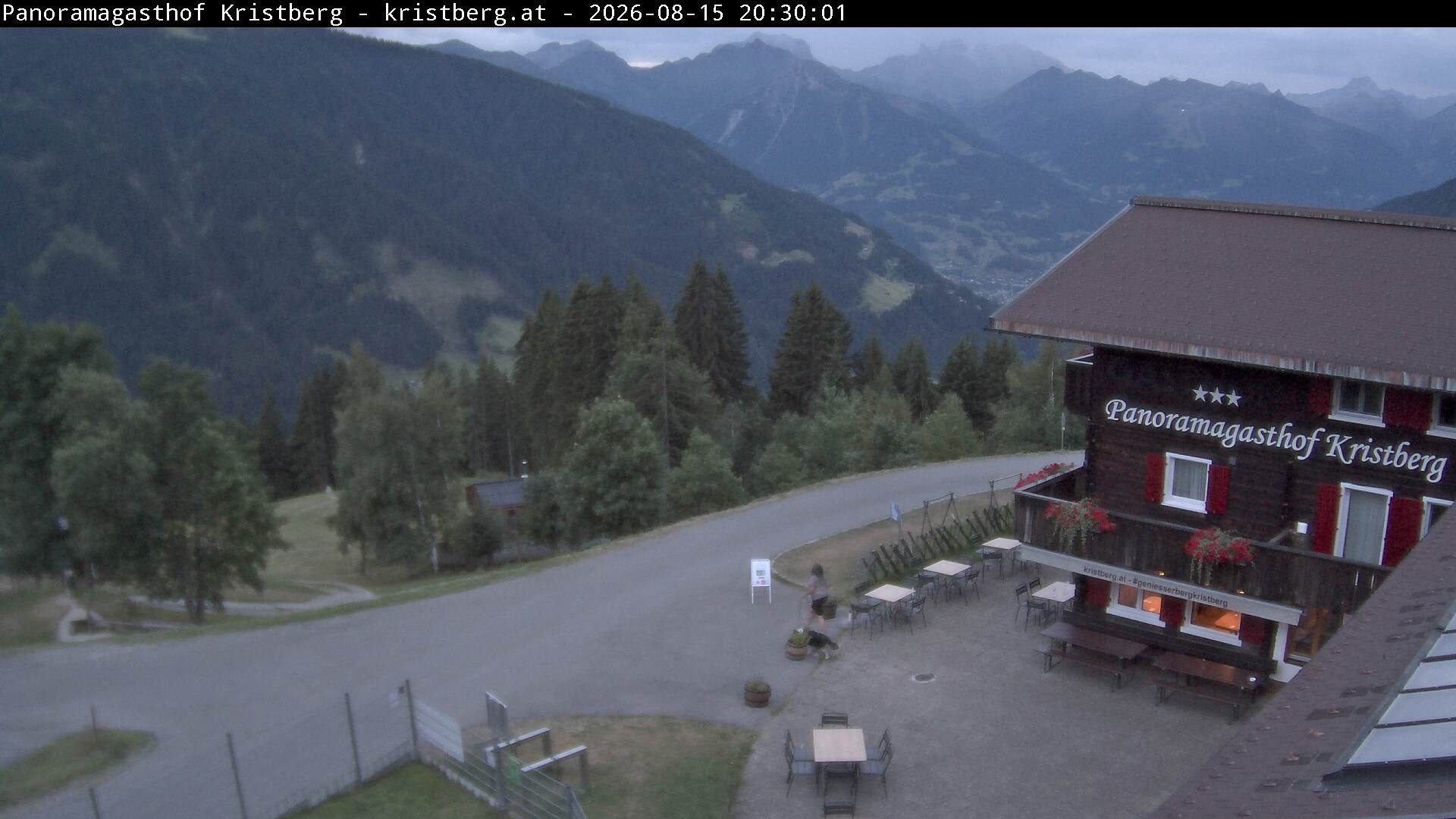 Archiv Foto Webcam Silbertal: Panoramagasthof Kristberg