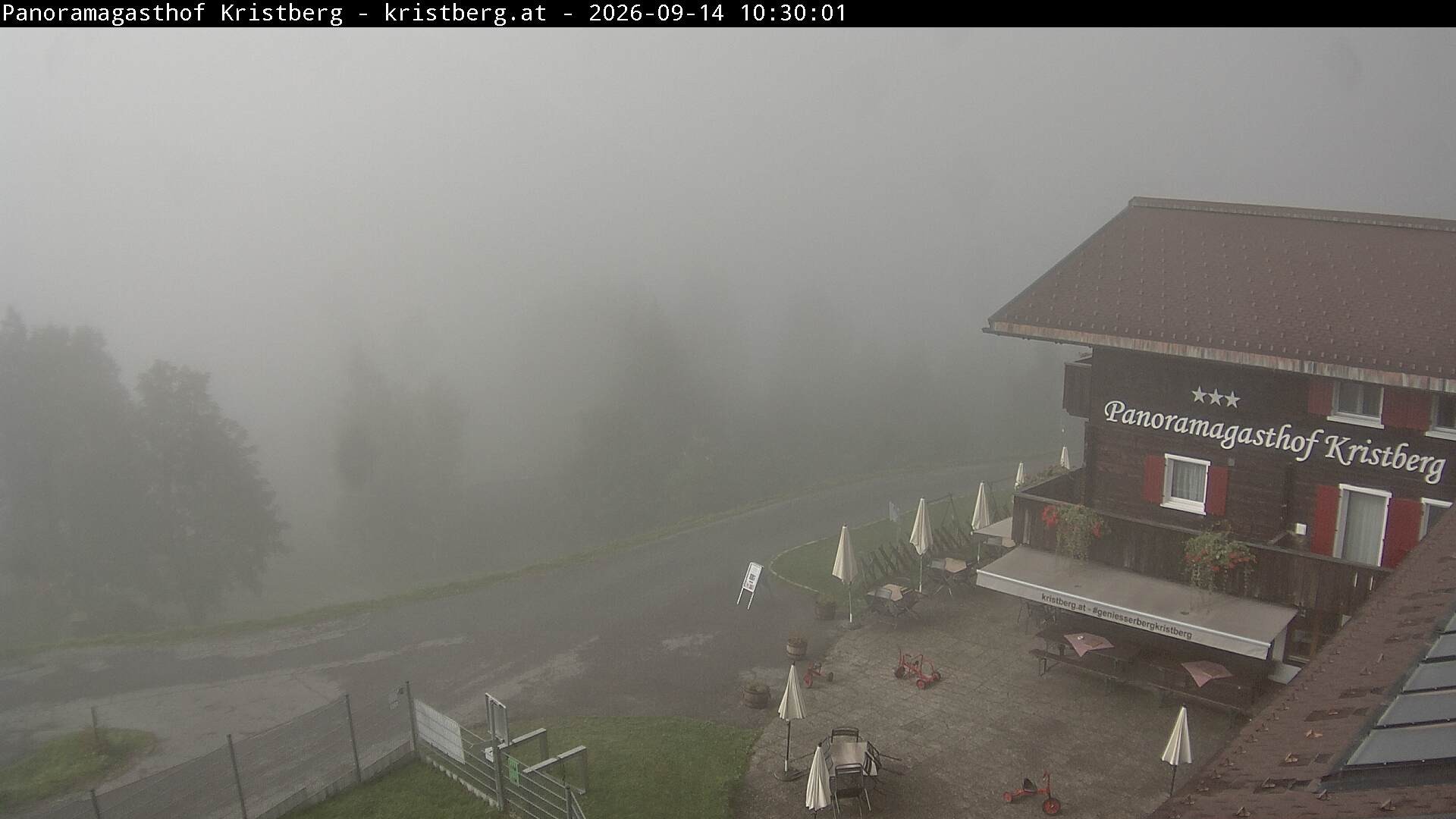 Archiv Foto Webcam Silbertal: Panoramagasthof Kristberg