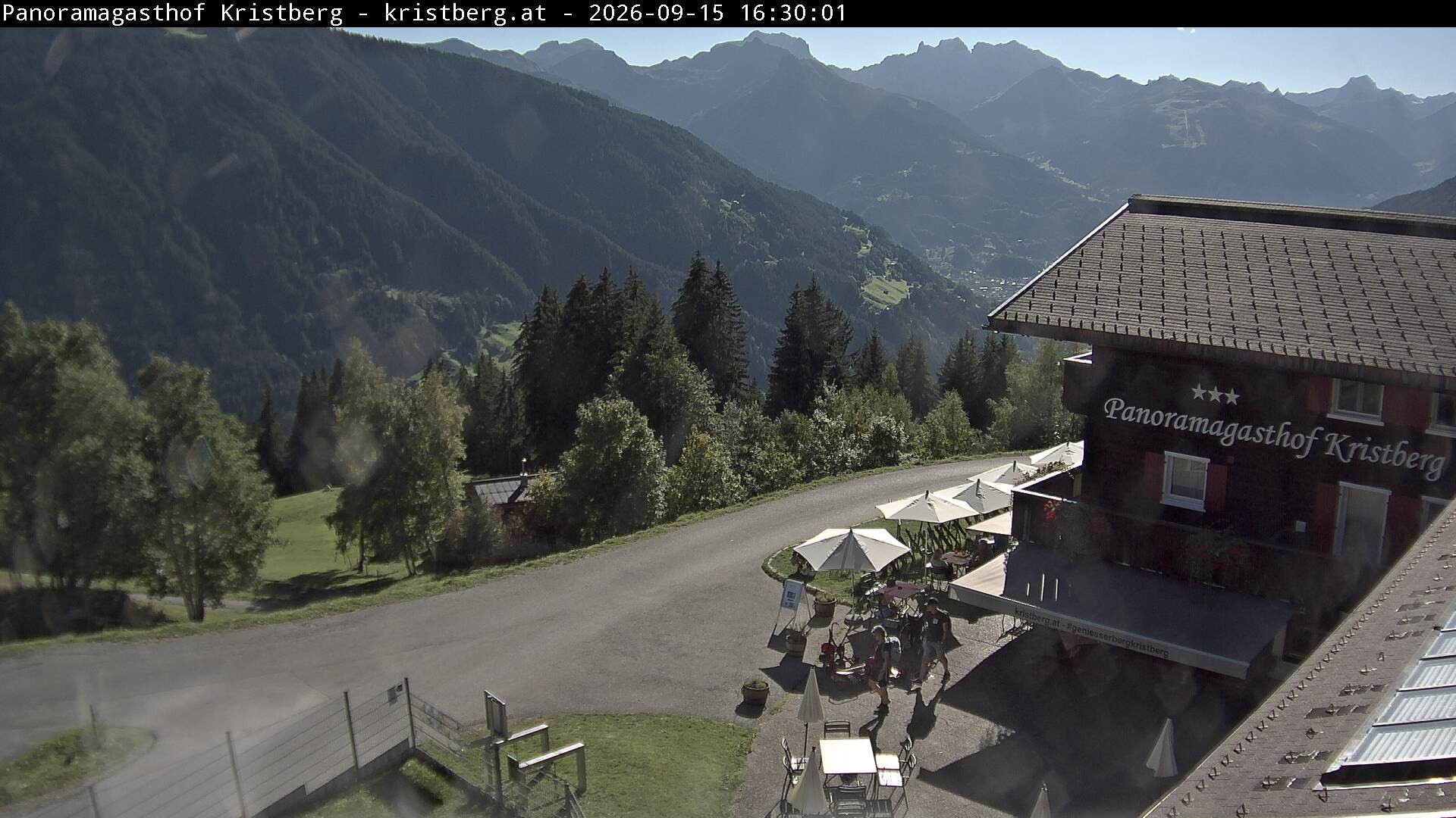 Archiv Foto Webcam Silbertal: Panoramagasthof Kristberg