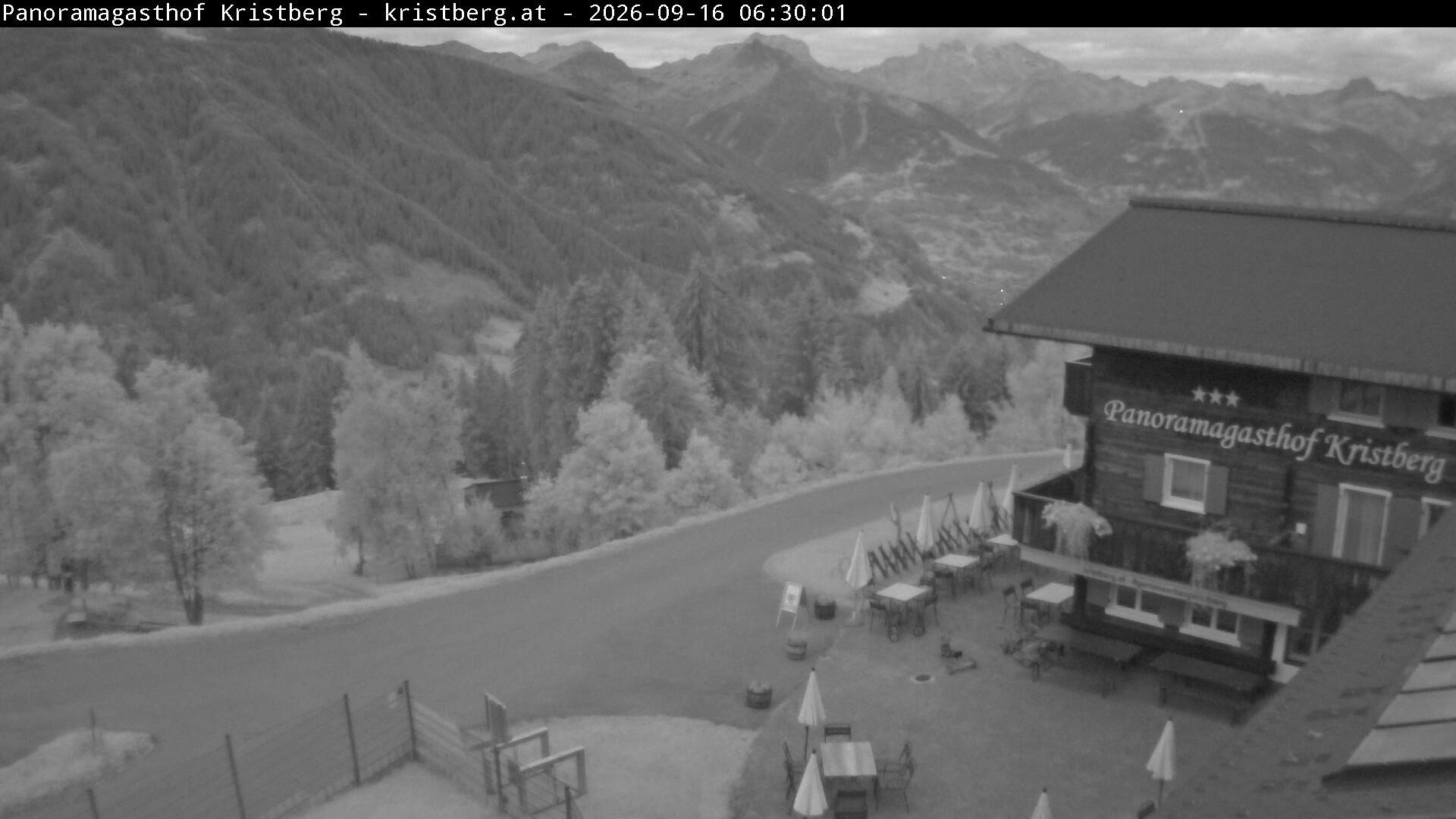 Archiv Foto Webcam Silbertal: Panoramagasthof Kristberg