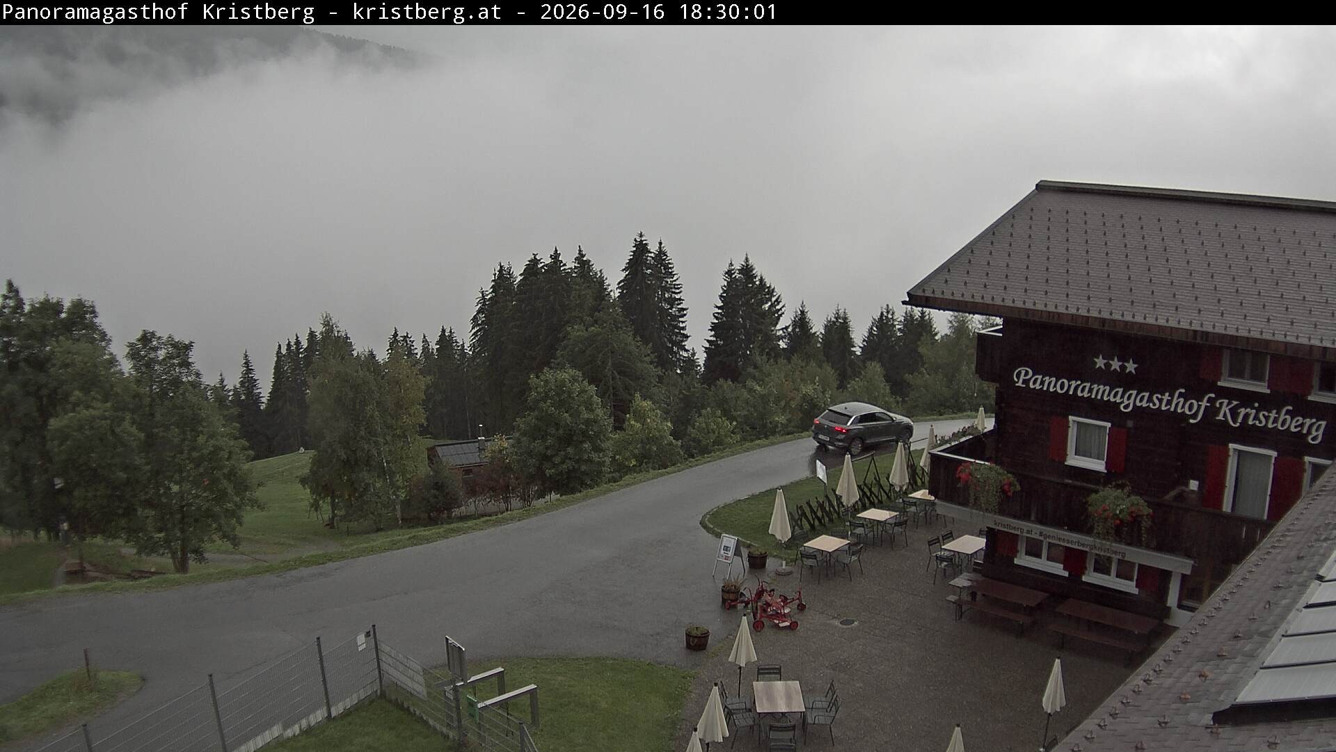 Archiv Foto Webcam Silbertal: Panoramagasthof Kristberg