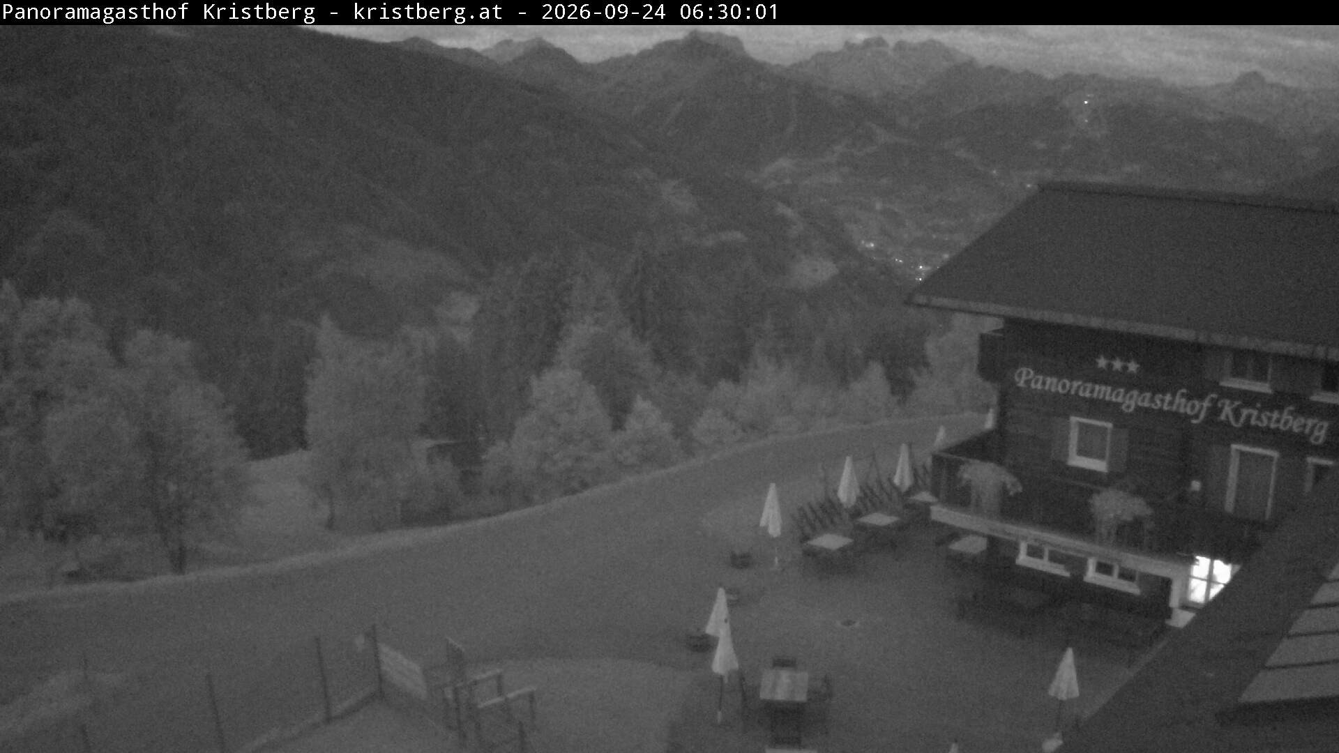 Archiv Foto Webcam Silbertal: Panoramagasthof Kristberg