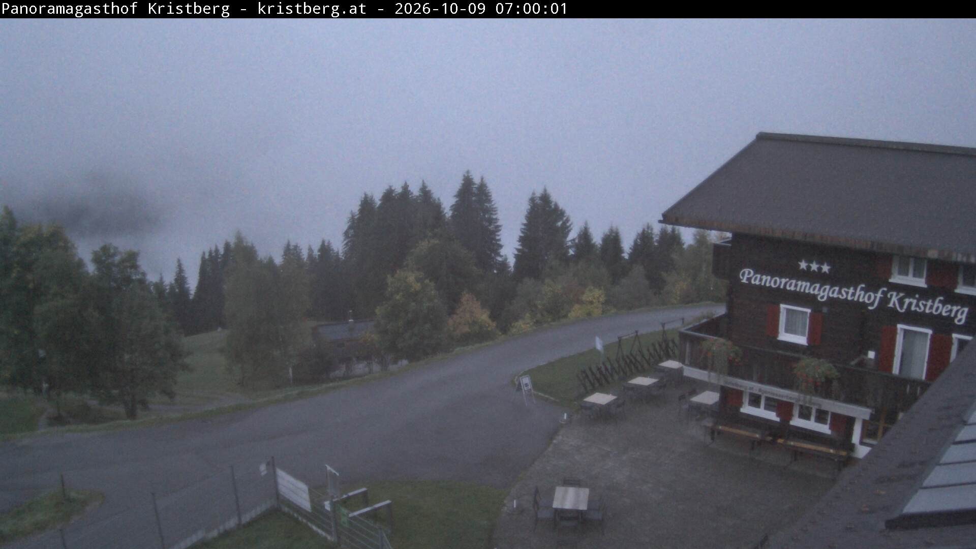 Archiv Foto Webcam Silbertal: Panoramagasthof Kristberg