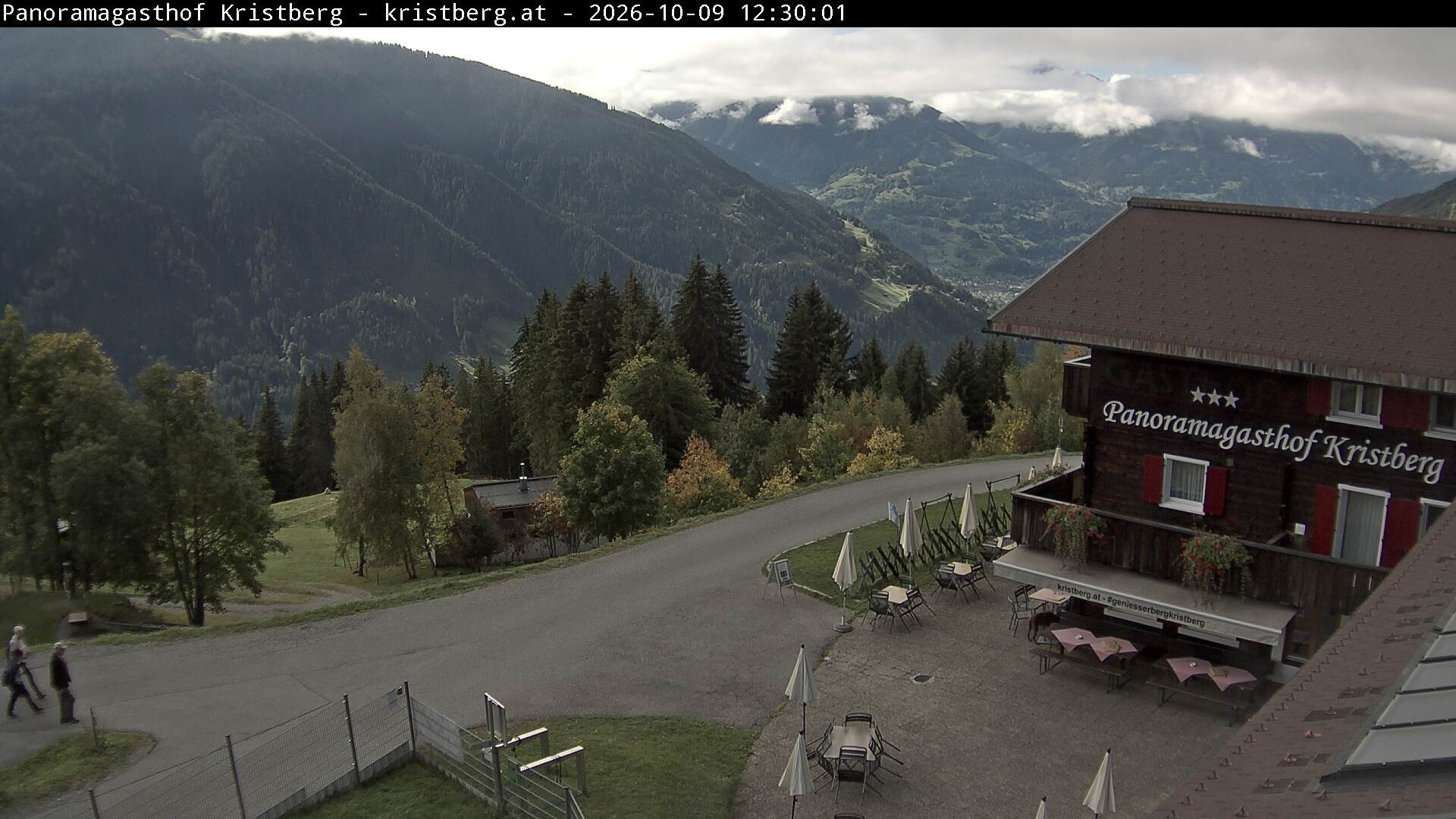 Archiv Foto Webcam Silbertal: Panoramagasthof Kristberg