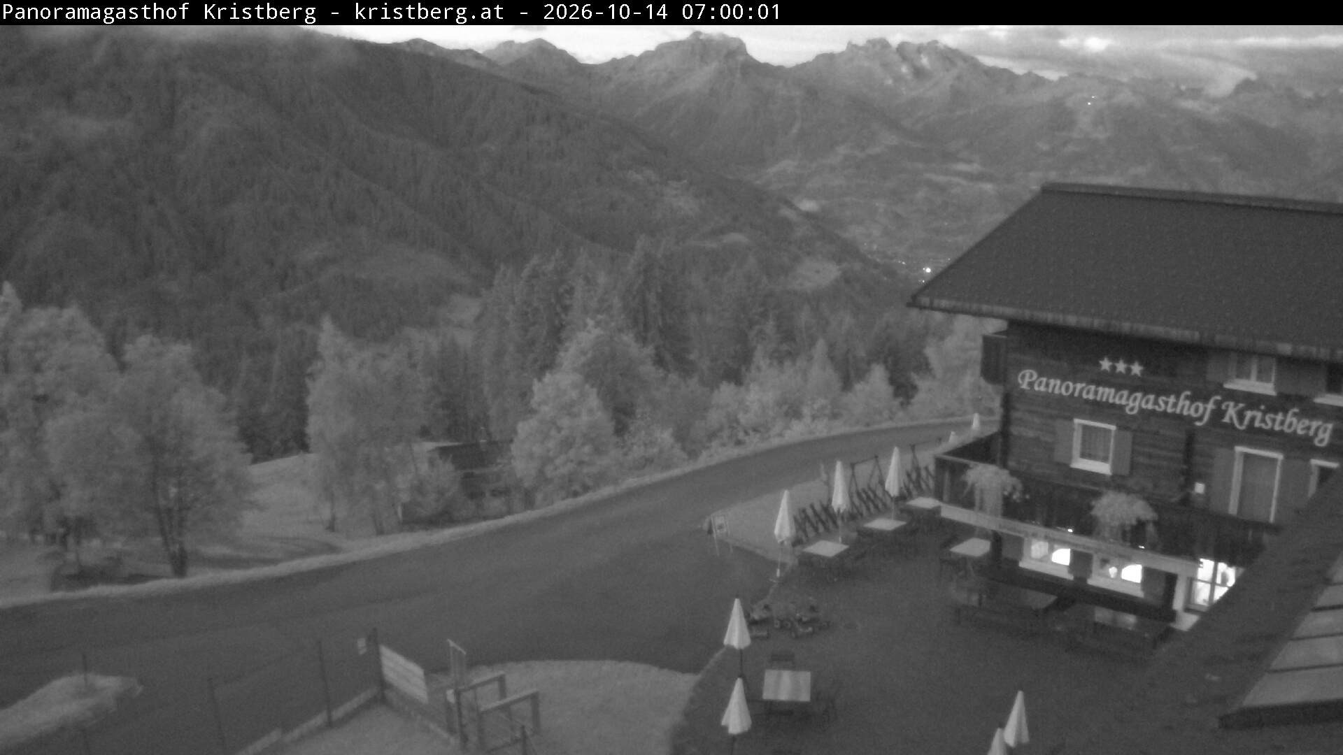 Archiv Foto Webcam Silbertal: Panoramagasthof Kristberg