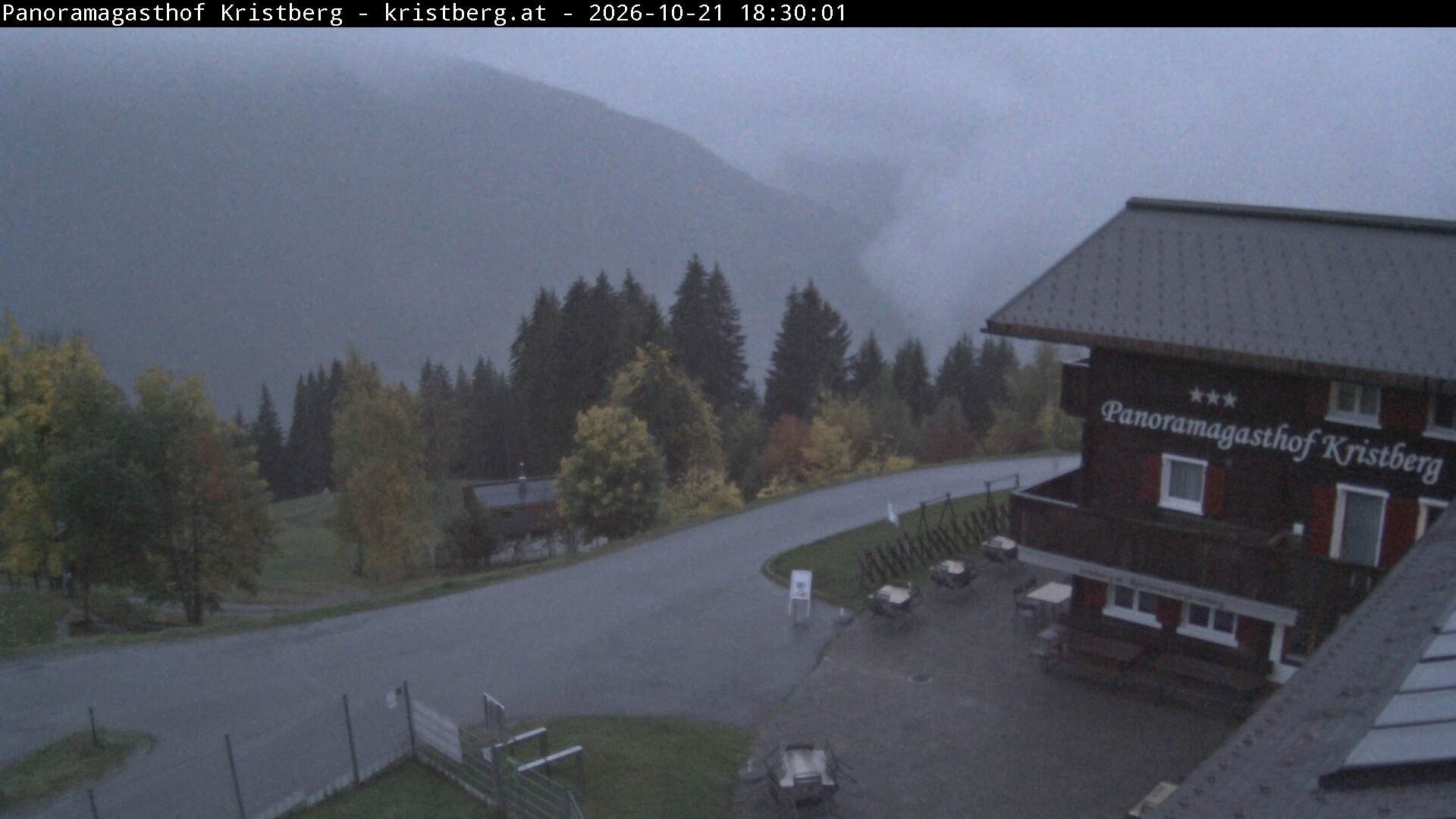 Archiv Foto Webcam Silbertal: Panoramagasthof Kristberg