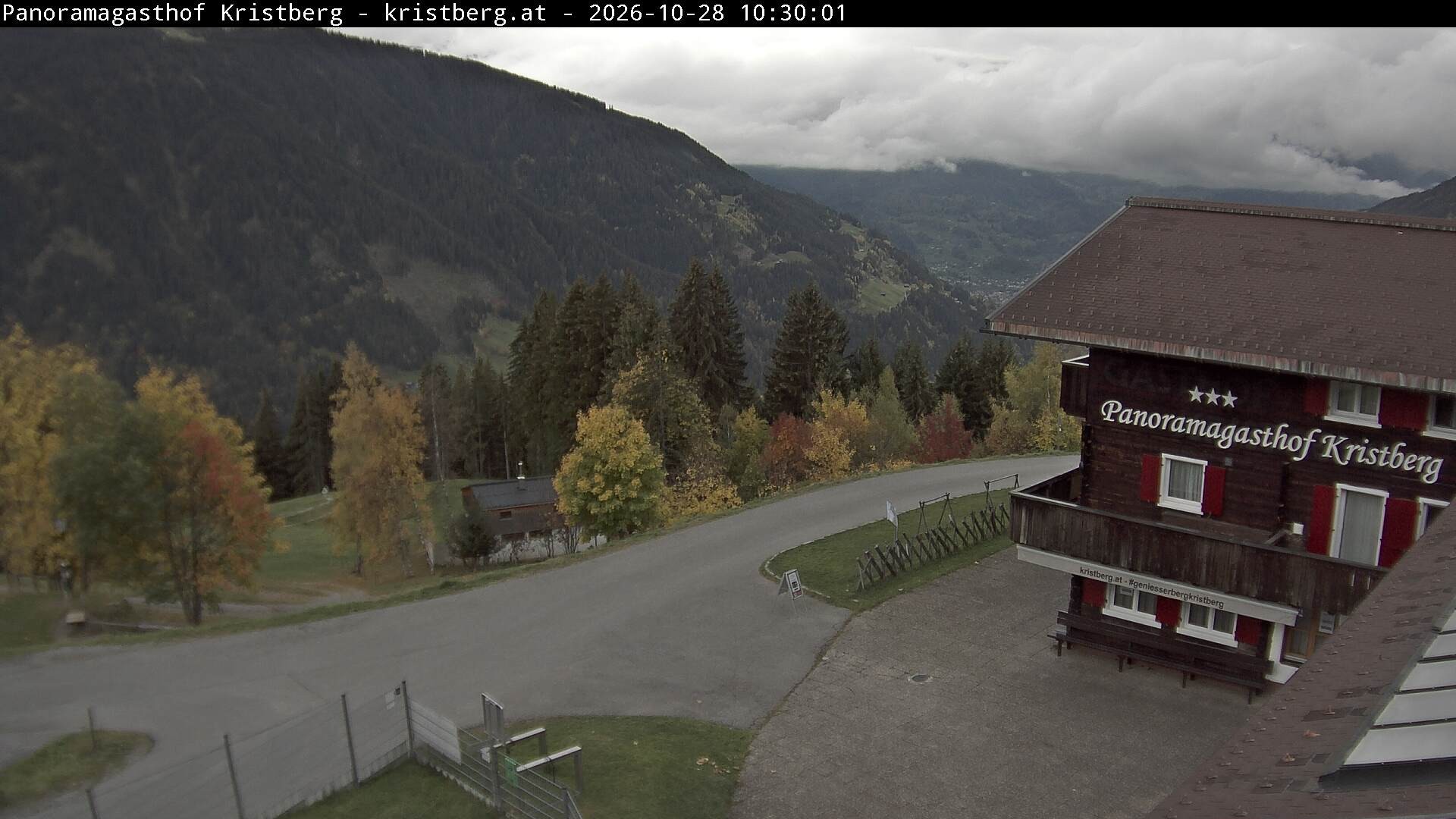 Archiv Foto Webcam Silbertal: Panoramagasthof Kristberg