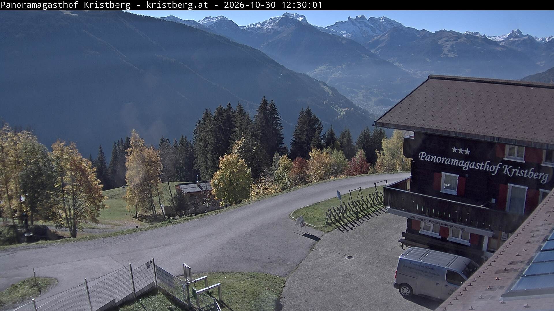 Archiv Foto Webcam Silbertal: Panoramagasthof Kristberg