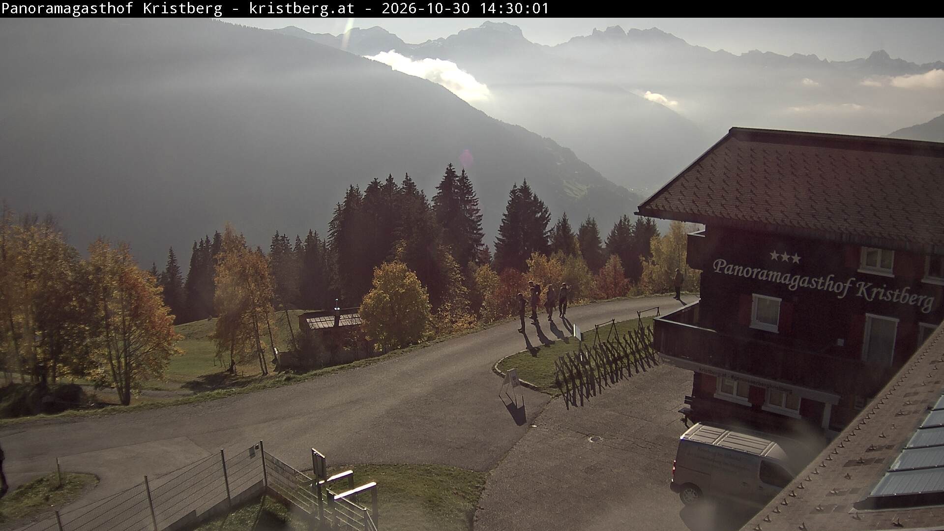 Archiv Foto Webcam Silbertal: Panoramagasthof Kristberg
