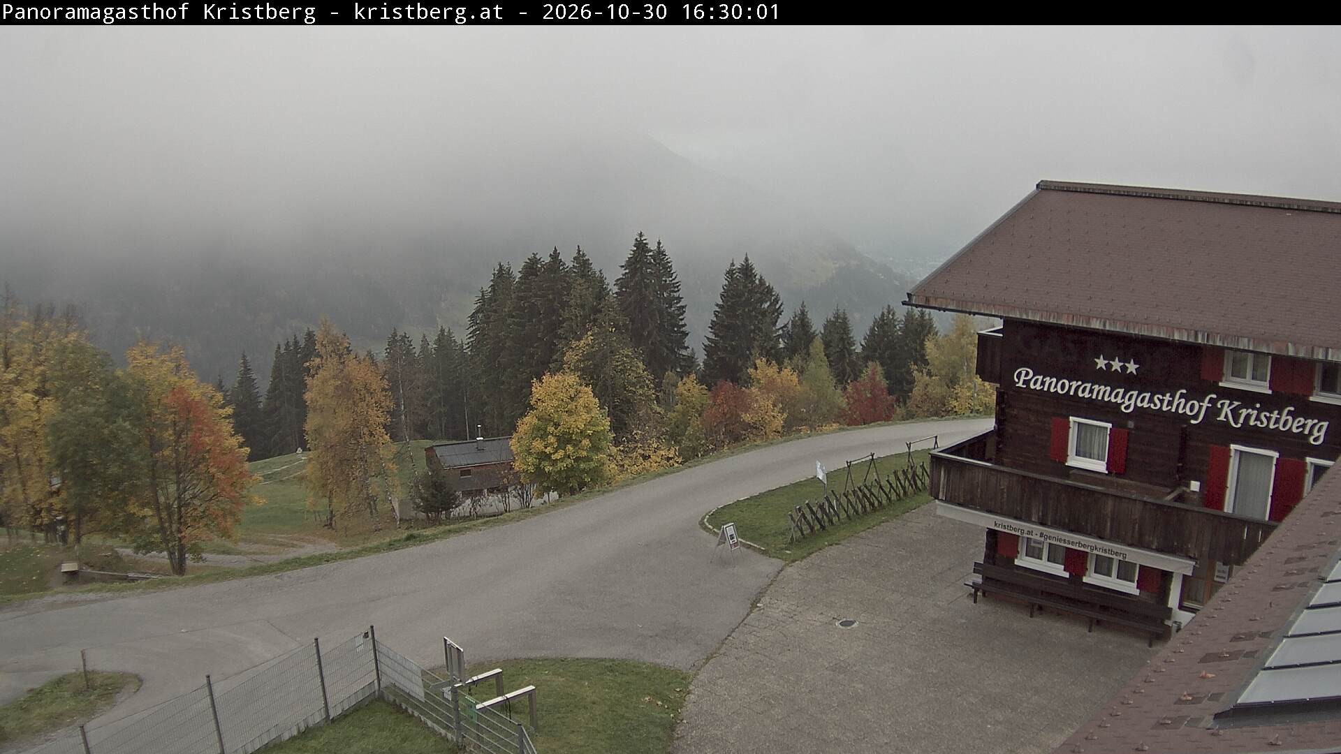 Archiv Foto Webcam Silbertal: Panoramagasthof Kristberg