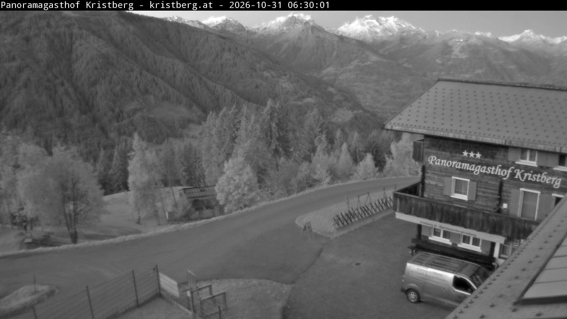 Archiv Foto Webcam Silbertal: Panoramagasthof Kristberg