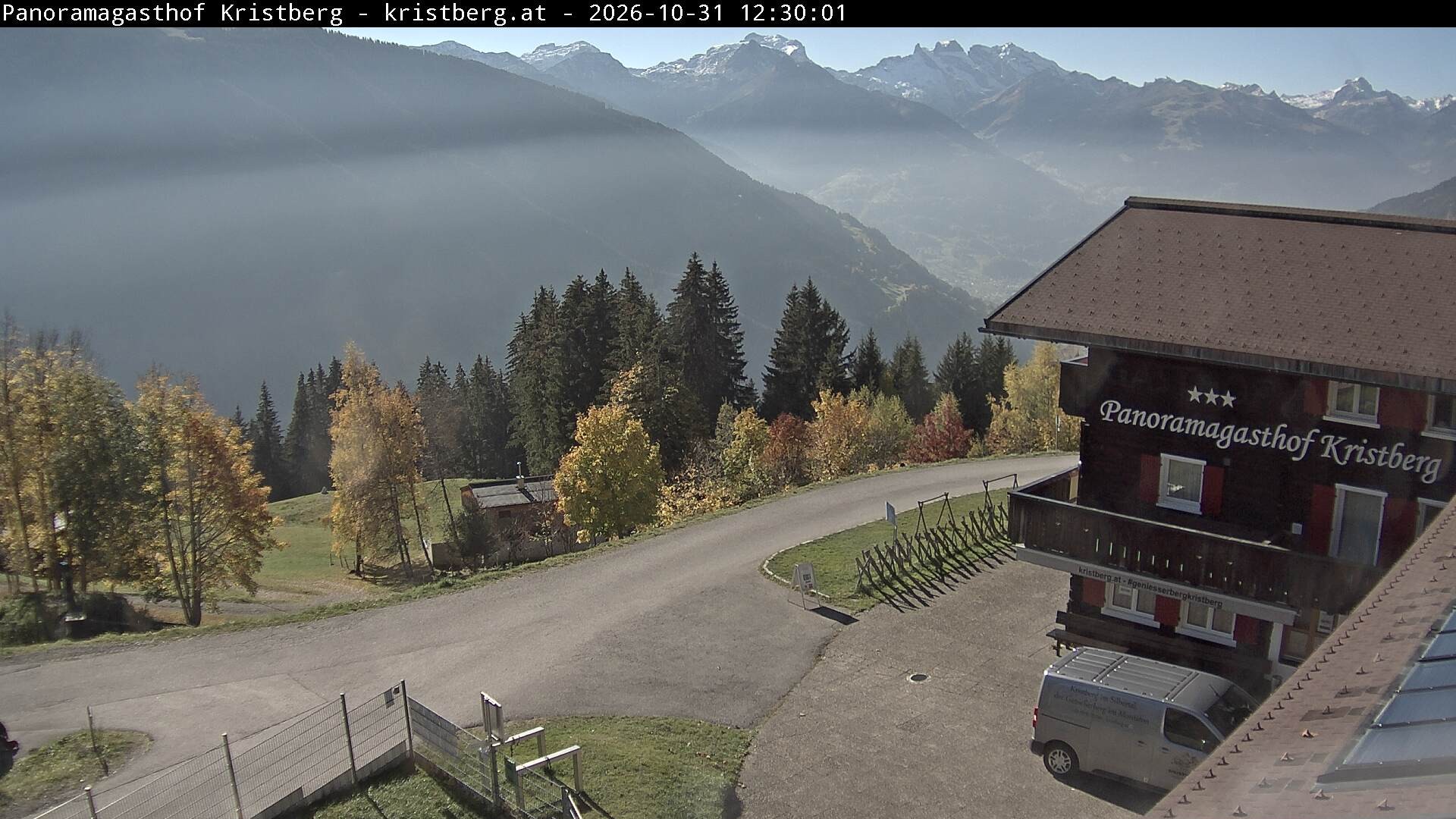 Archiv Foto Webcam Silbertal: Panoramagasthof Kristberg