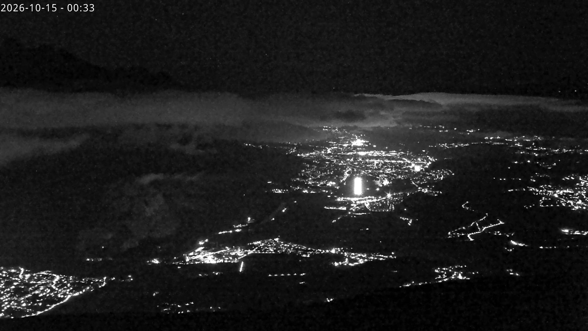 Archiv Foto Webcam Sicht vom Rangger Köpfl auf Innsbruck, Tirol