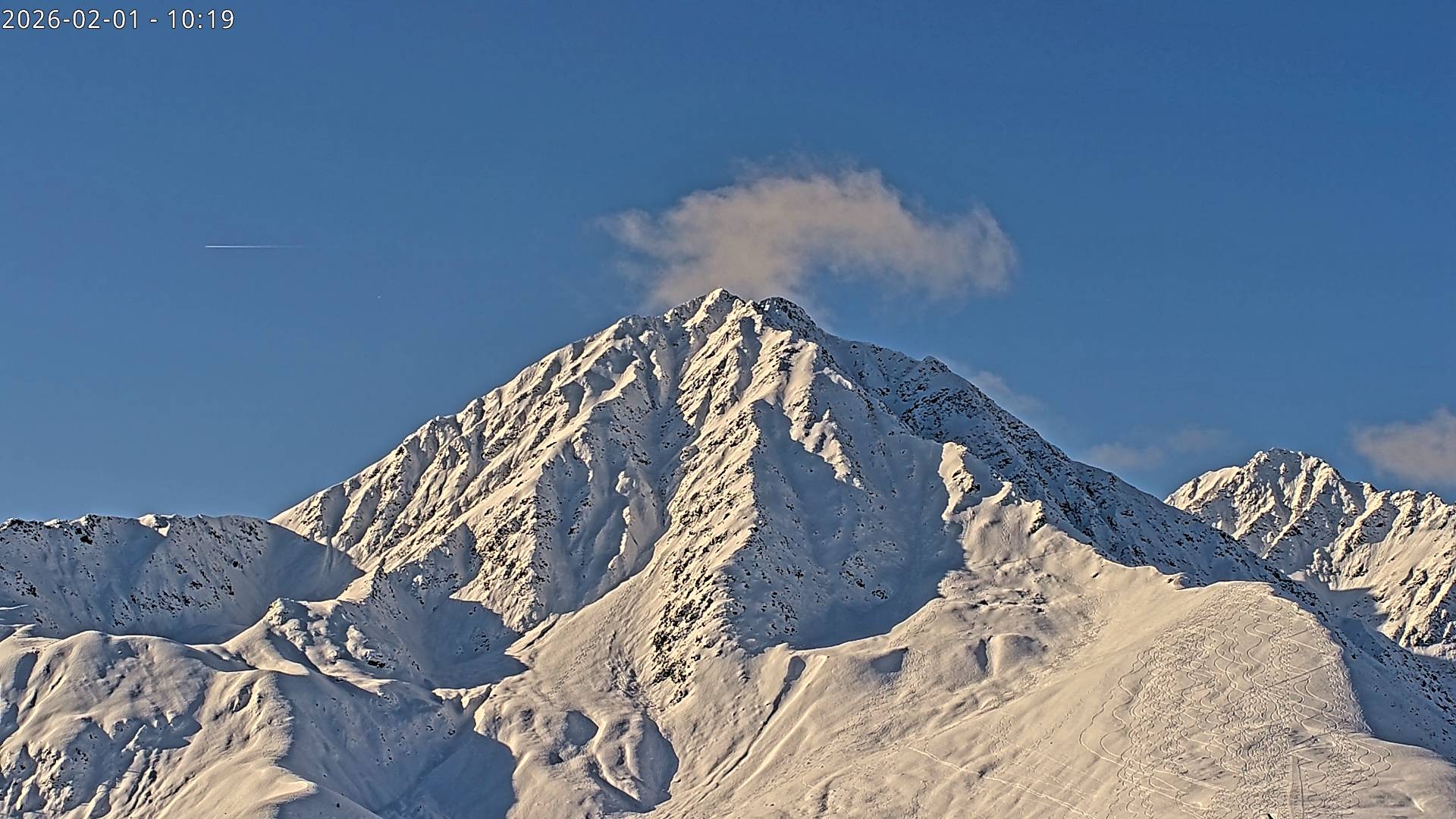 Archiv Foto Webcam Sicht auf Rosskogel in Oberperfuss, Tirol