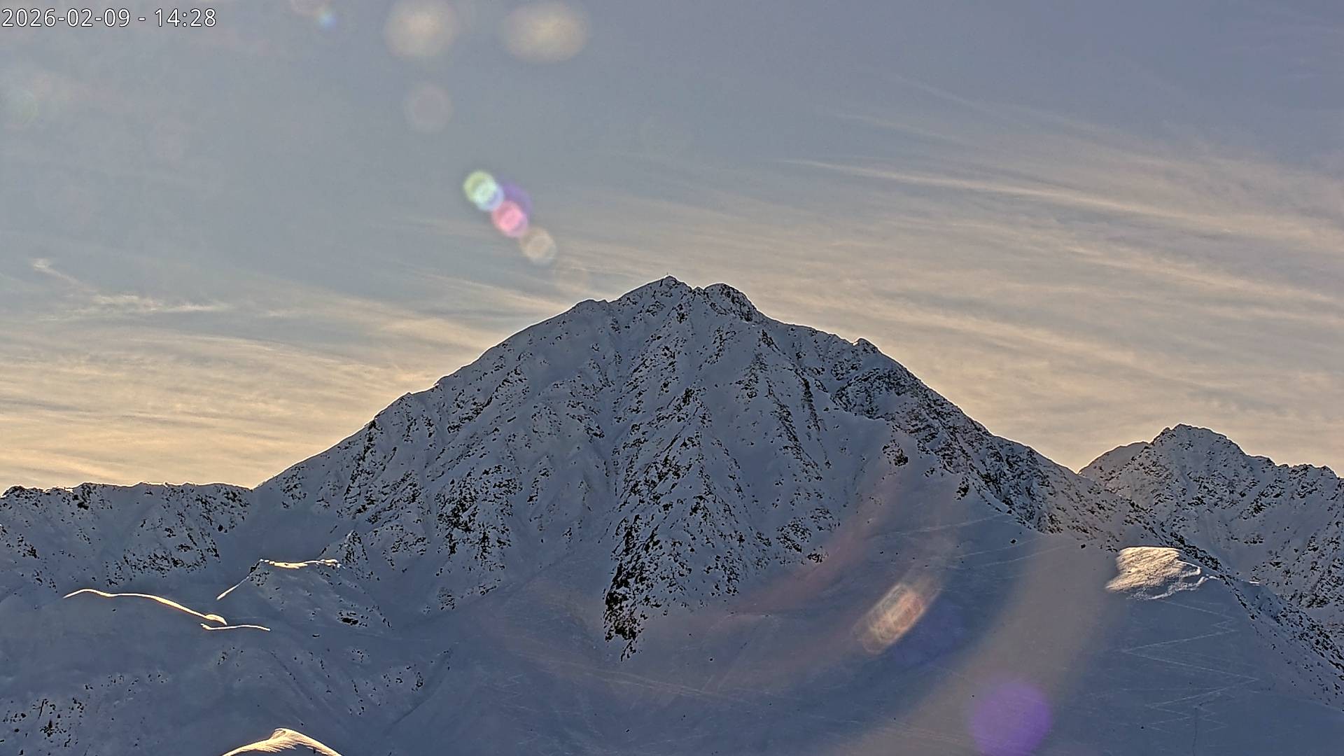 Archiv Foto Webcam Sicht auf Rosskogel in Oberperfuss, Tirol