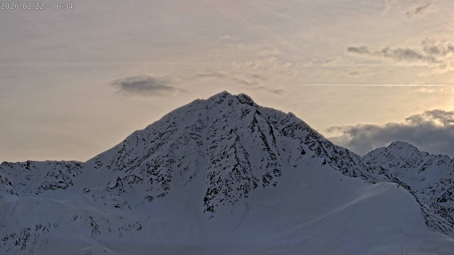 Archiv Foto Webcam Sicht auf Rosskogel in Oberperfuss, Tirol