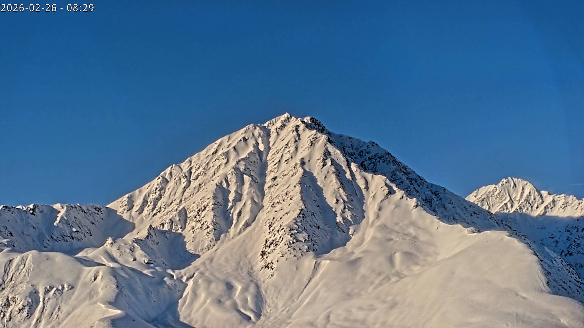Archived image Webcam View towards Rosskogel, Oberperfuss (Tyrol)