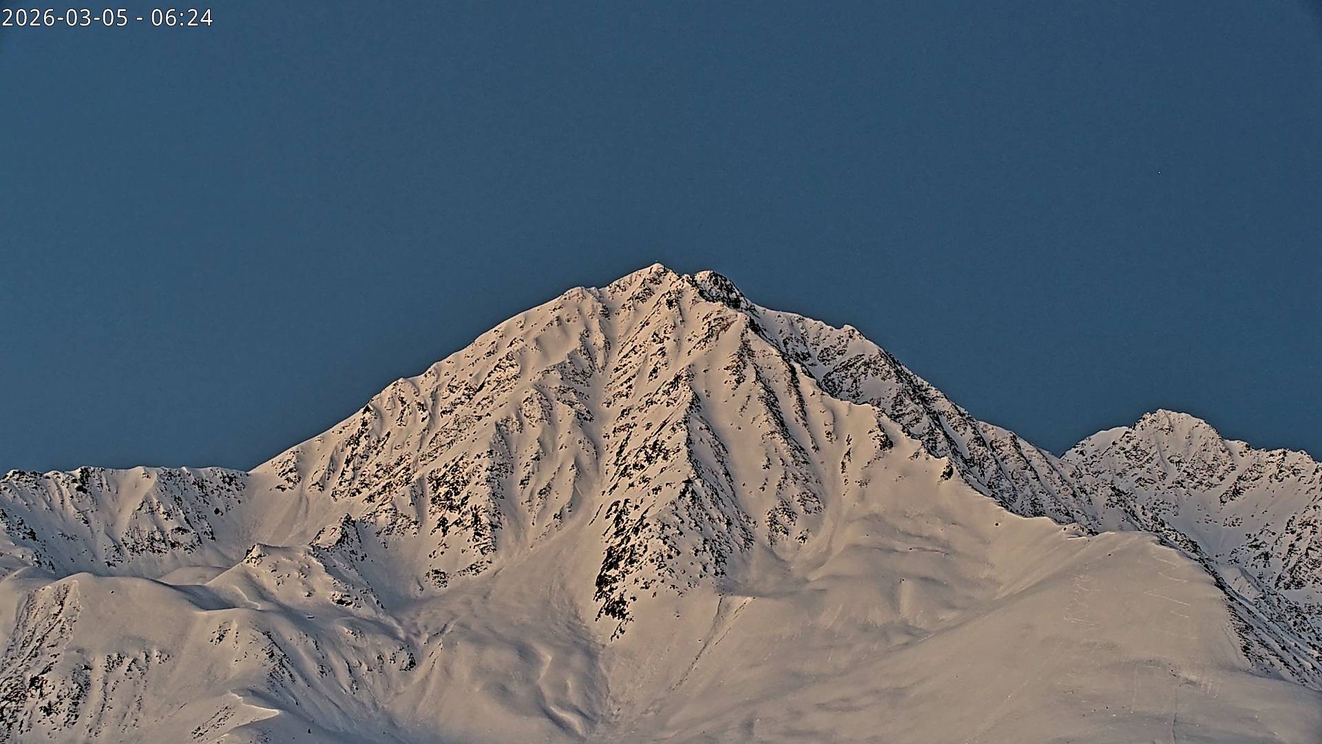 Archived image Webcam View towards Rosskogel, Oberperfuss (Tyrol)