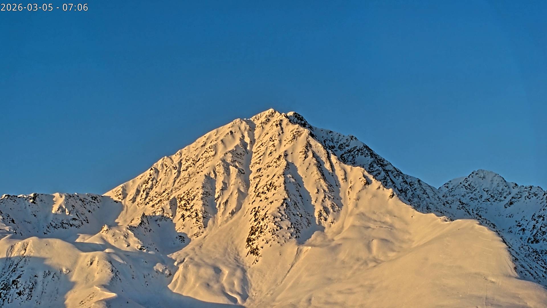 Archived image Webcam View towards Rosskogel, Oberperfuss (Tyrol)