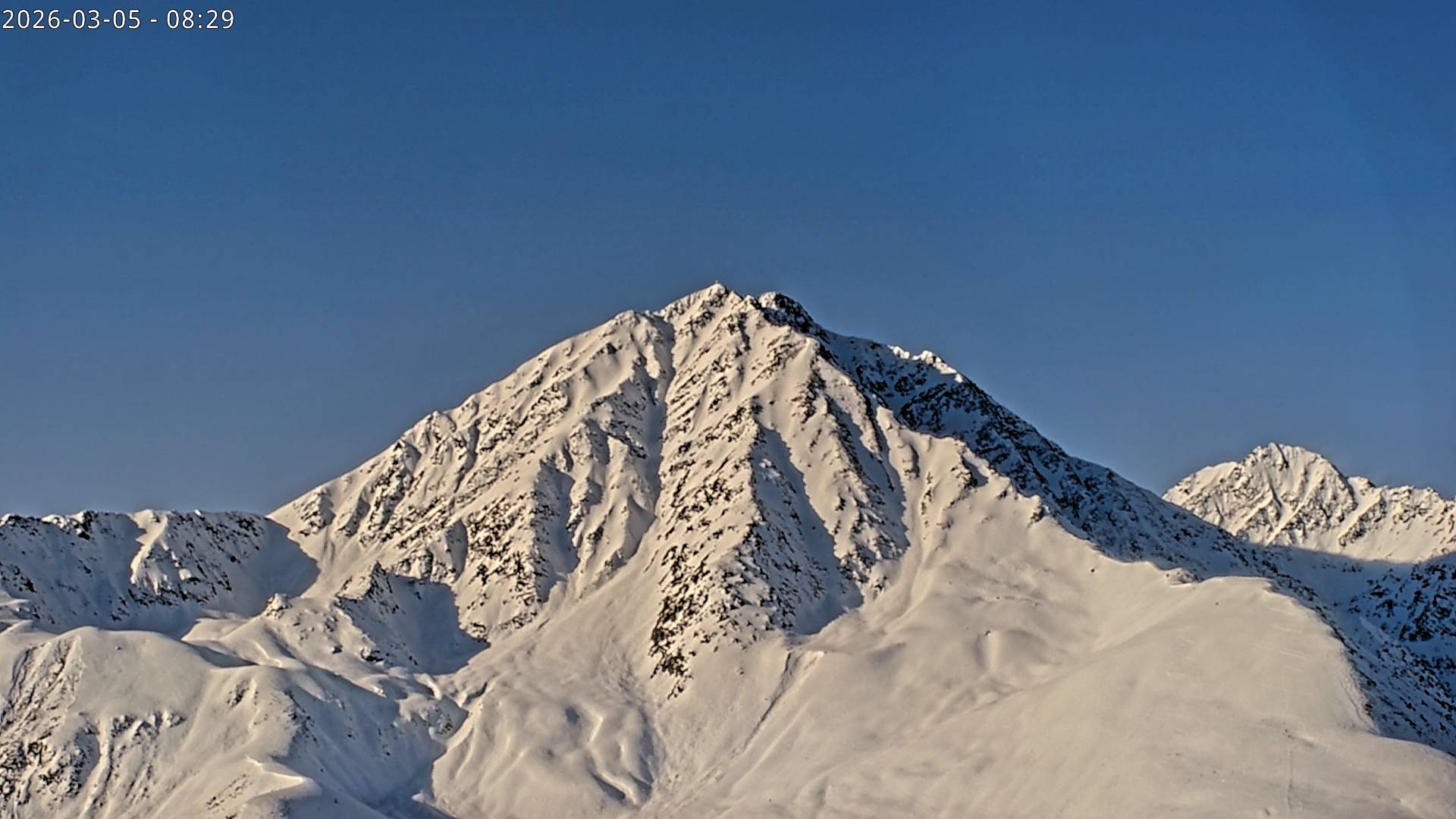 Archived image Webcam View towards Rosskogel, Oberperfuss (Tyrol)