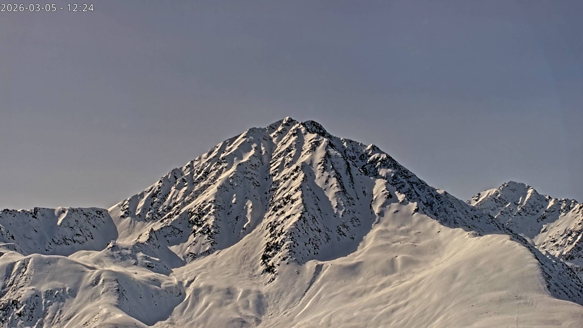 Archived image Webcam View towards Rosskogel, Oberperfuss (Tyrol)