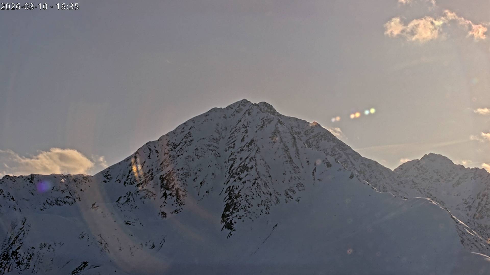 Archiv Foto Webcam Sicht auf Rosskogel in Oberperfuss, Tirol