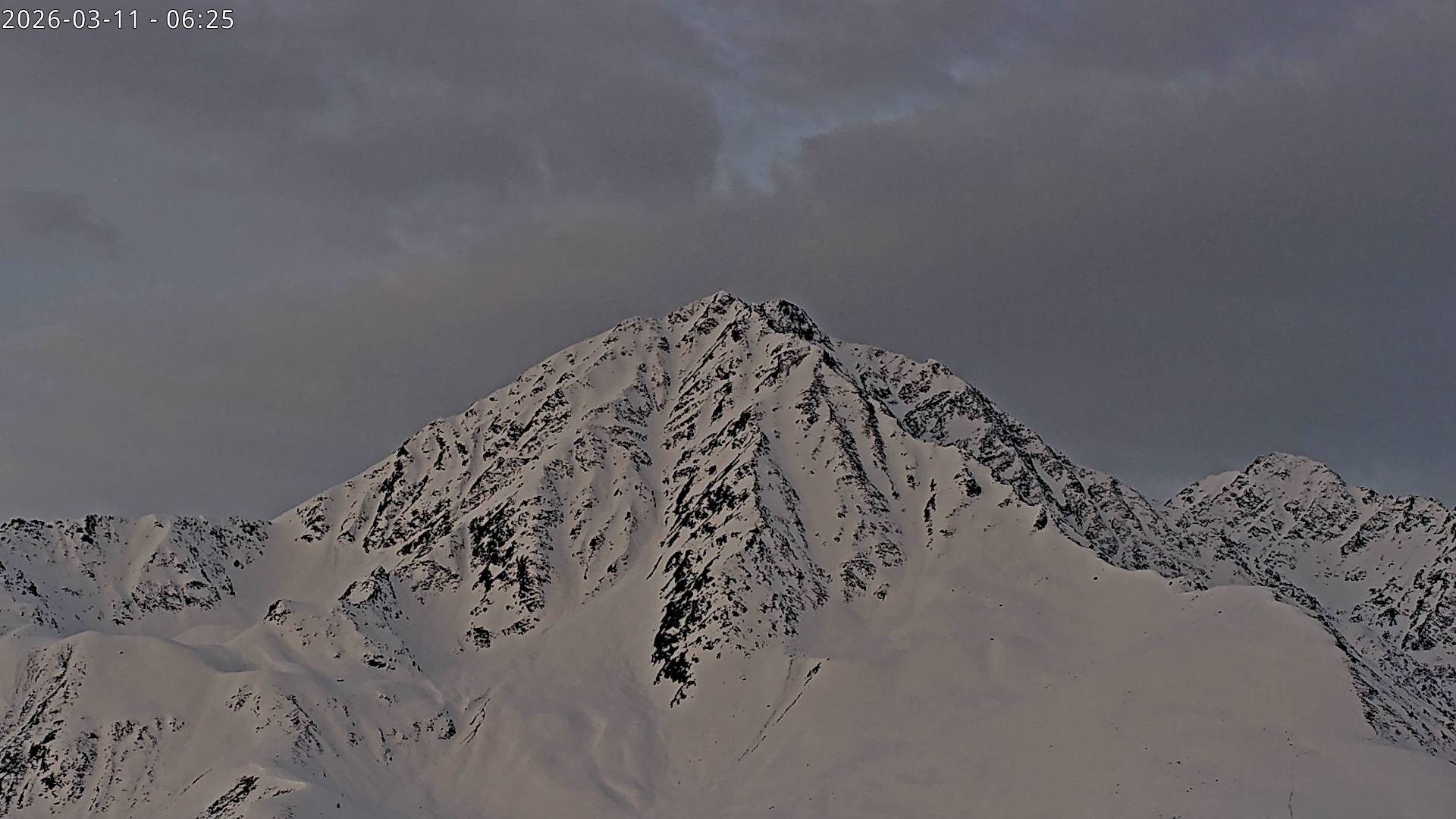 Archived image Webcam View towards Rosskogel, Oberperfuss (Tyrol)