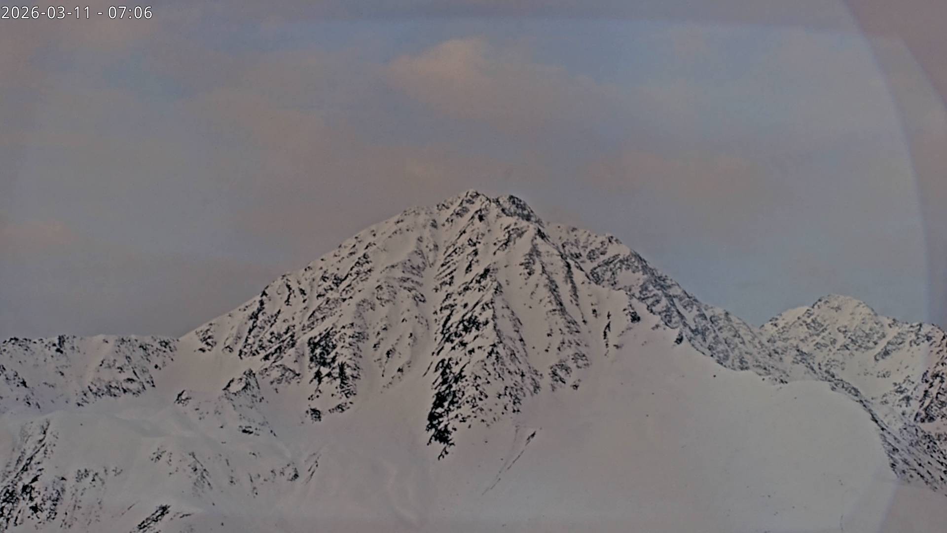Archived image Webcam View towards Rosskogel, Oberperfuss (Tyrol)